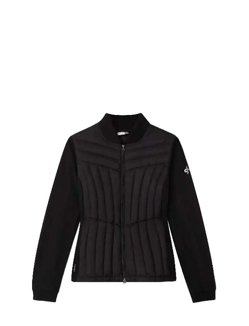 Cross Sportswear - W HYBRID JACKET - golfjakker - black - 1