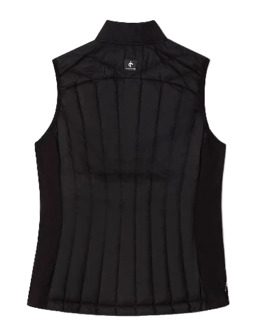Cross Sportswear - W HYBRID VEST - overtøj - black - 2