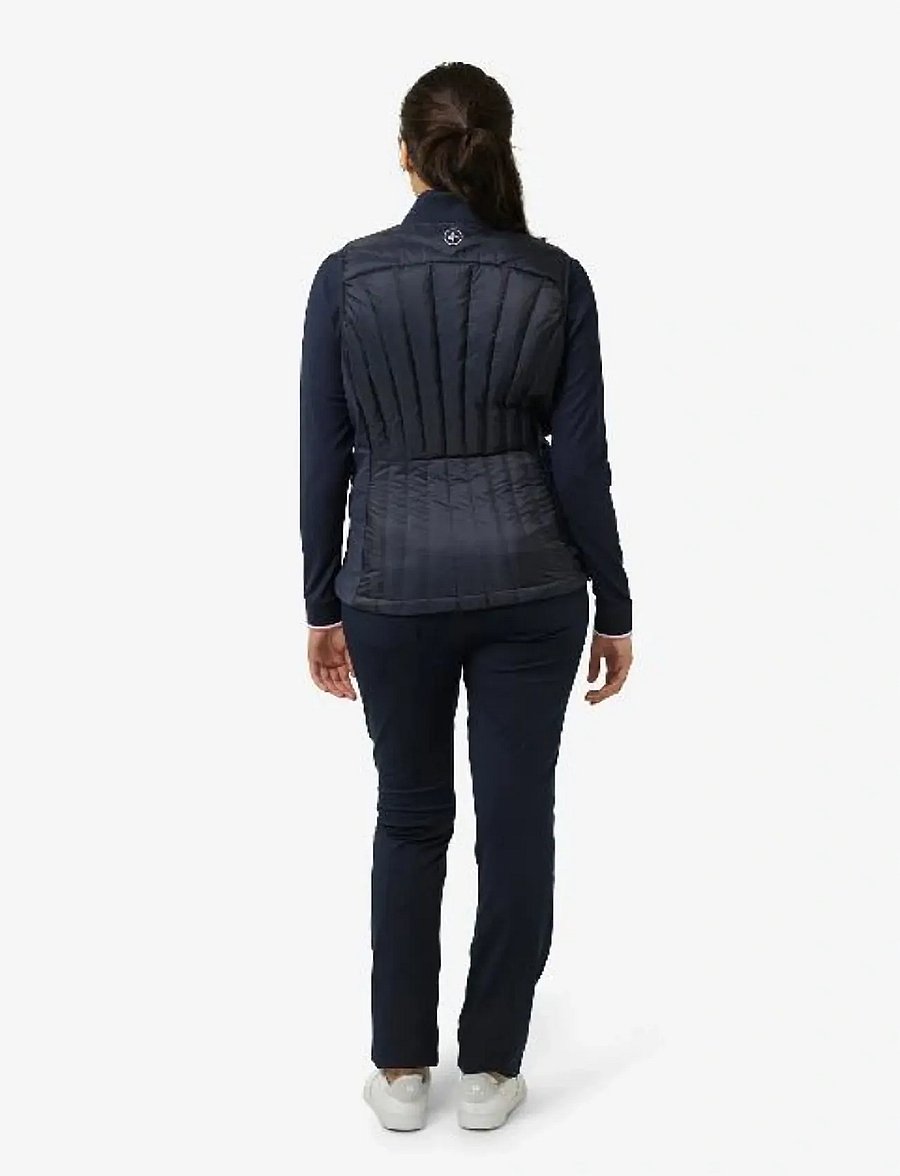 Cross Sportswear - W HYBRID VEST - outdoor - navy - 0