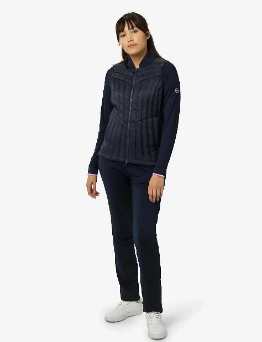 Cross Sportswear - W HYBRID VEST - outdoor - navy - 3