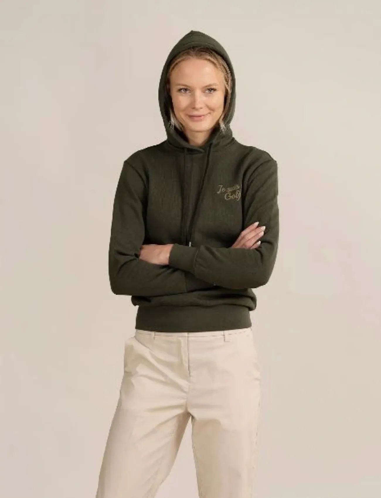 Cross Sportswear W Sarah Jsg4 Hoodie, L, Green, Sport Sweatshirts & Hoodies > Sport Hoodies, Dame