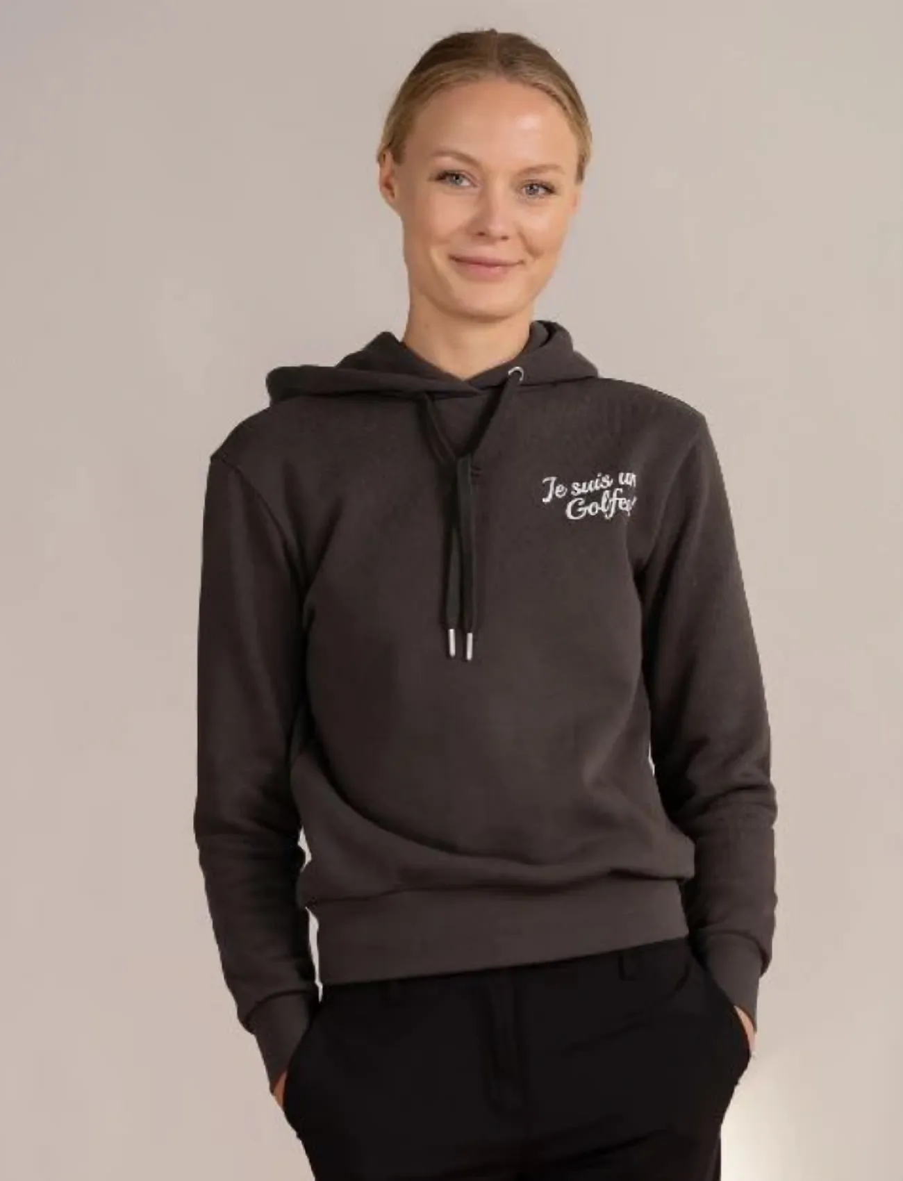 Cross Sportswear W Sarah Jsg4 Hoodie, S, Brown, Sport Sweatshirts & Hoodies > Sport Hoodies, Dame