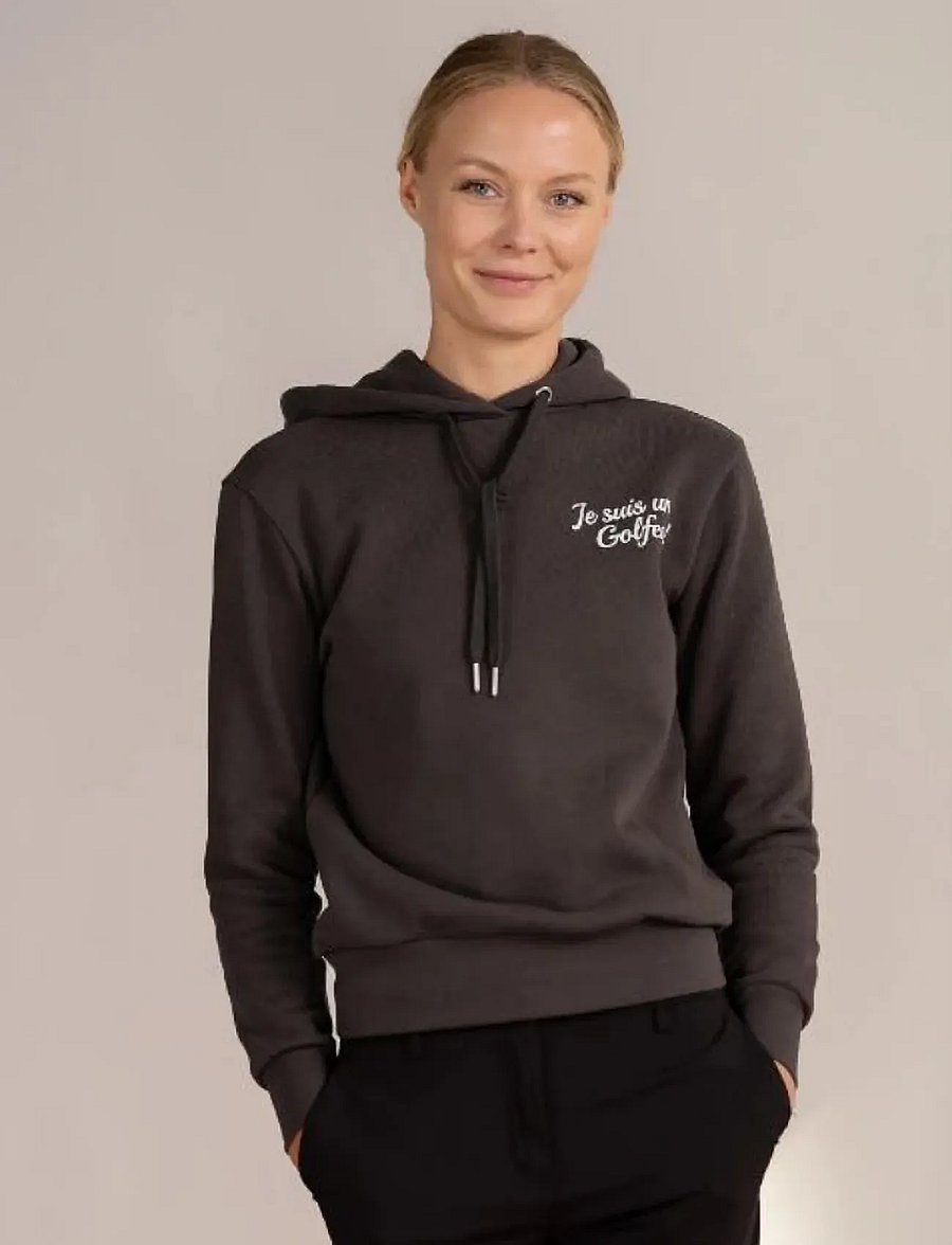 Cross Sportswear - W SARAH JSG4 HOODIE - peysur - peat - 0