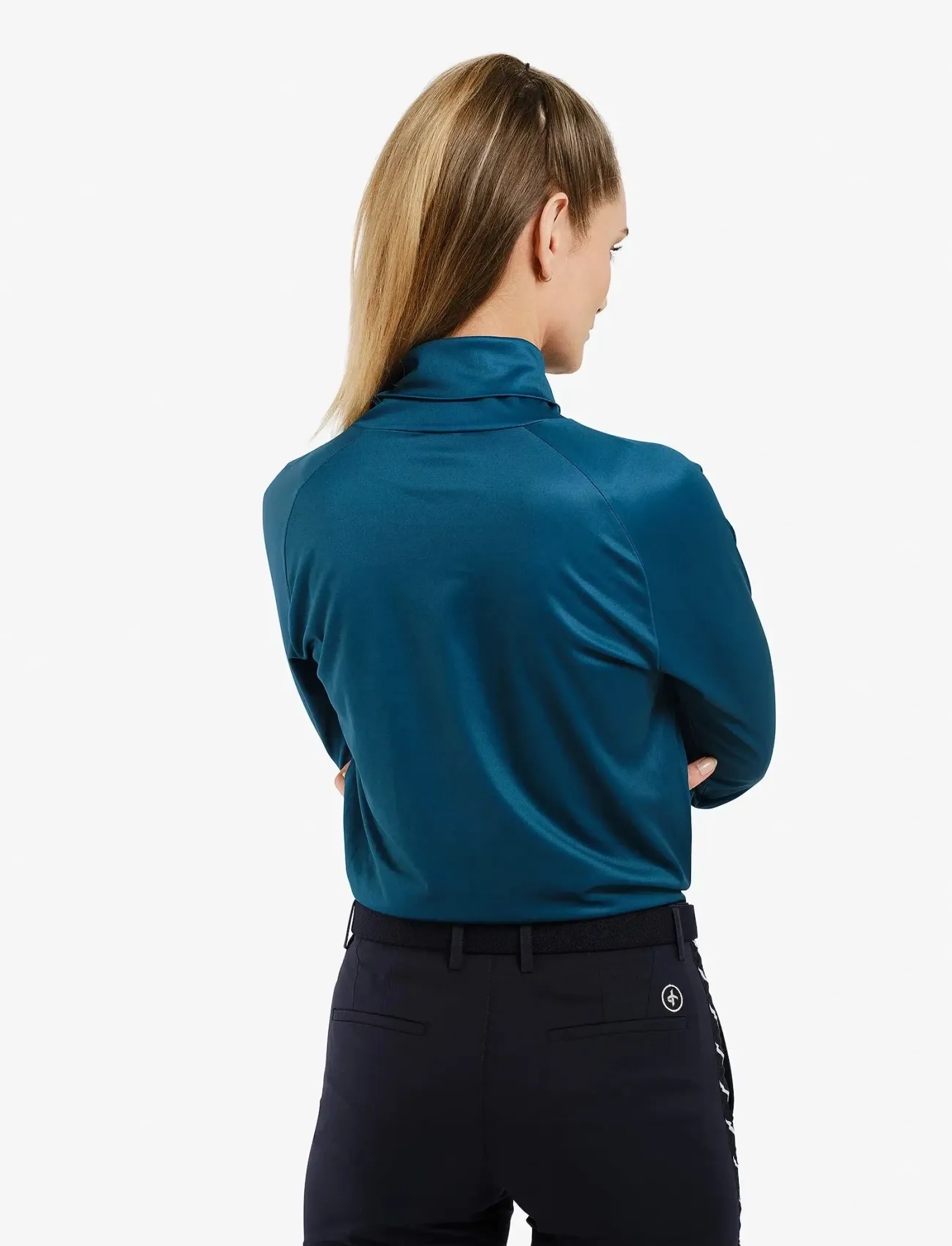Cross Sportswear - W TURTLE NECK LS - dragonfly - 3
