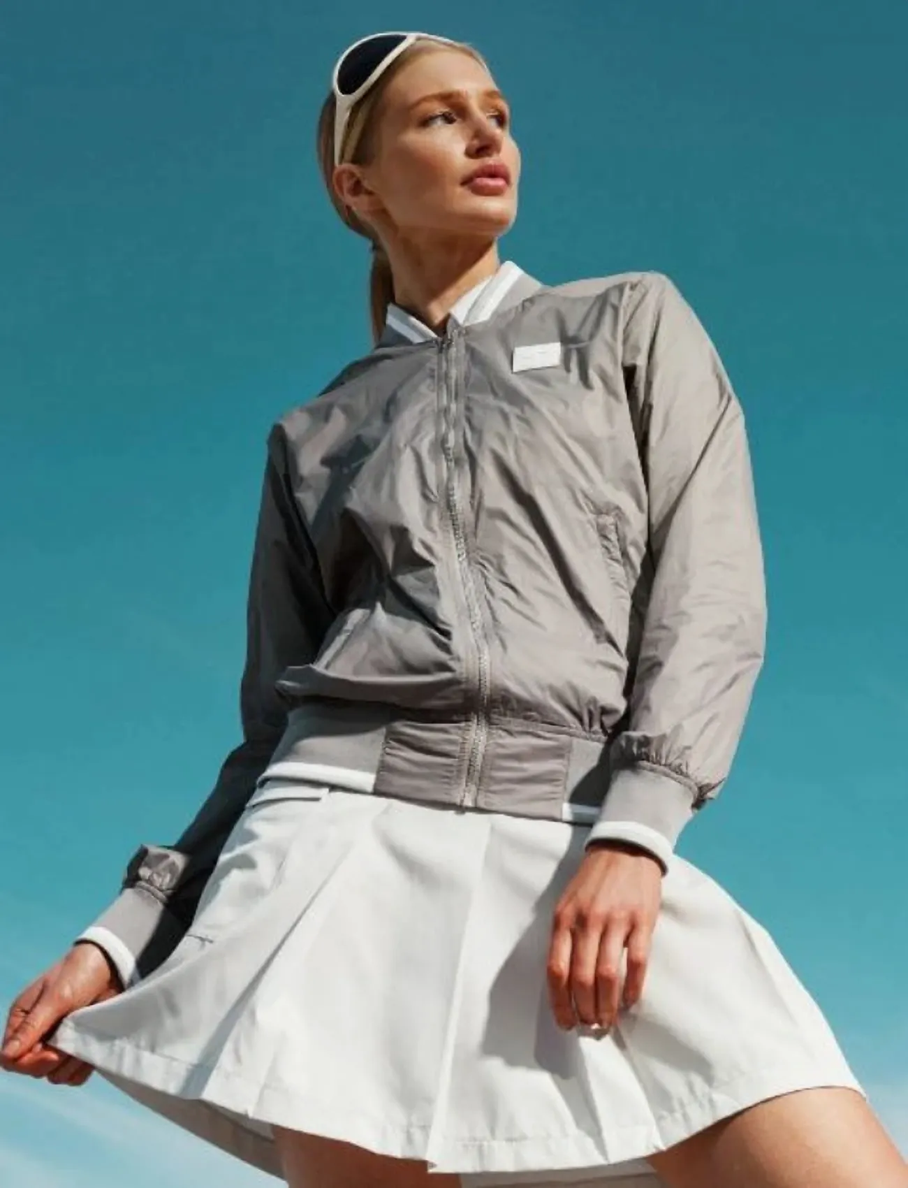 Cross Sportswear W Zephyr Jacket, M, Grey, Sport Jackets > Sport Golf Jackets, Dame