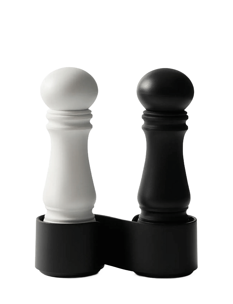 CrushGrind - MINI GRINDER set with cruet - black/white - 0