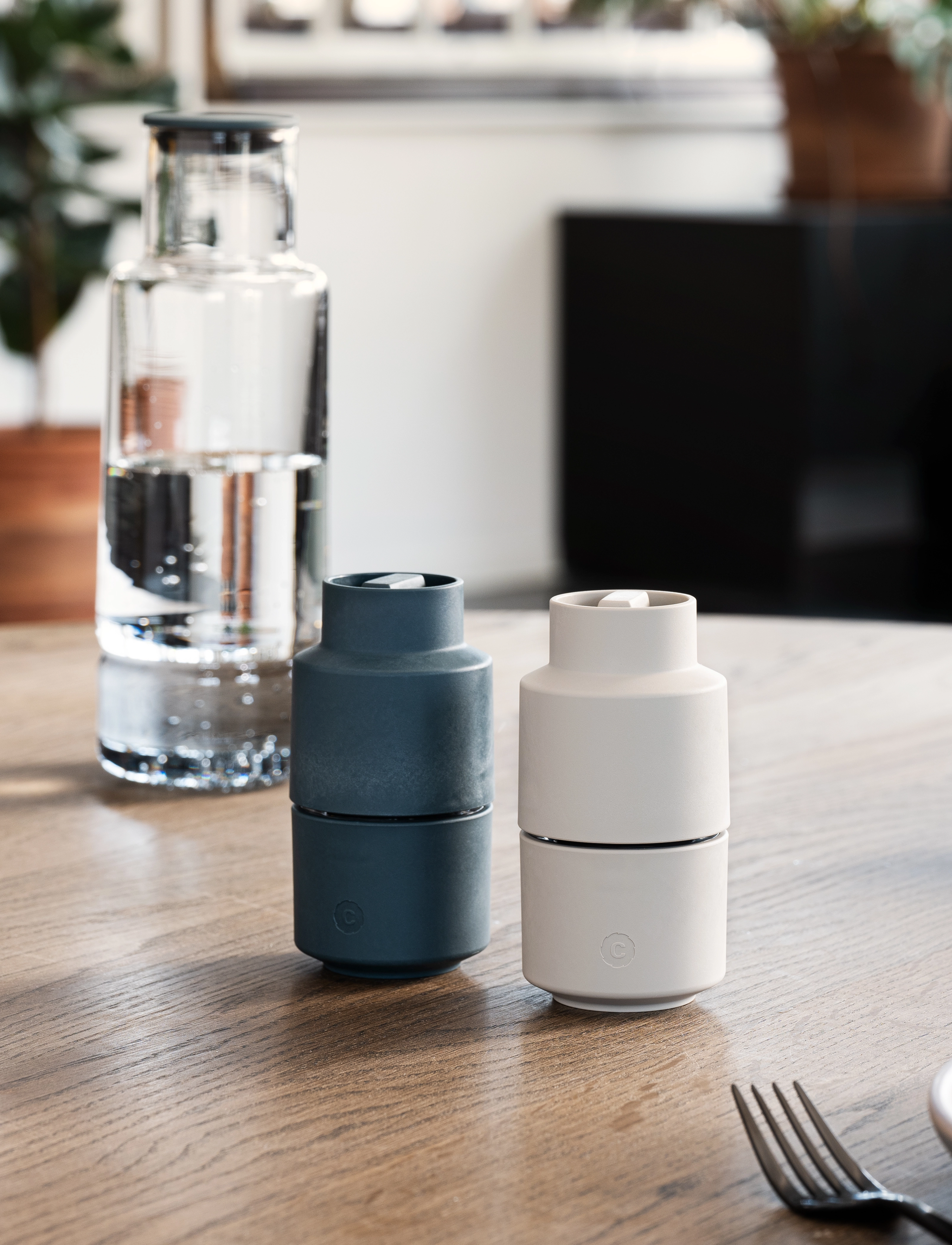 CrushGrind Billund Kværn, H12 cm, Grinders, Blau - Salt & Pepper Shakers, Homeware