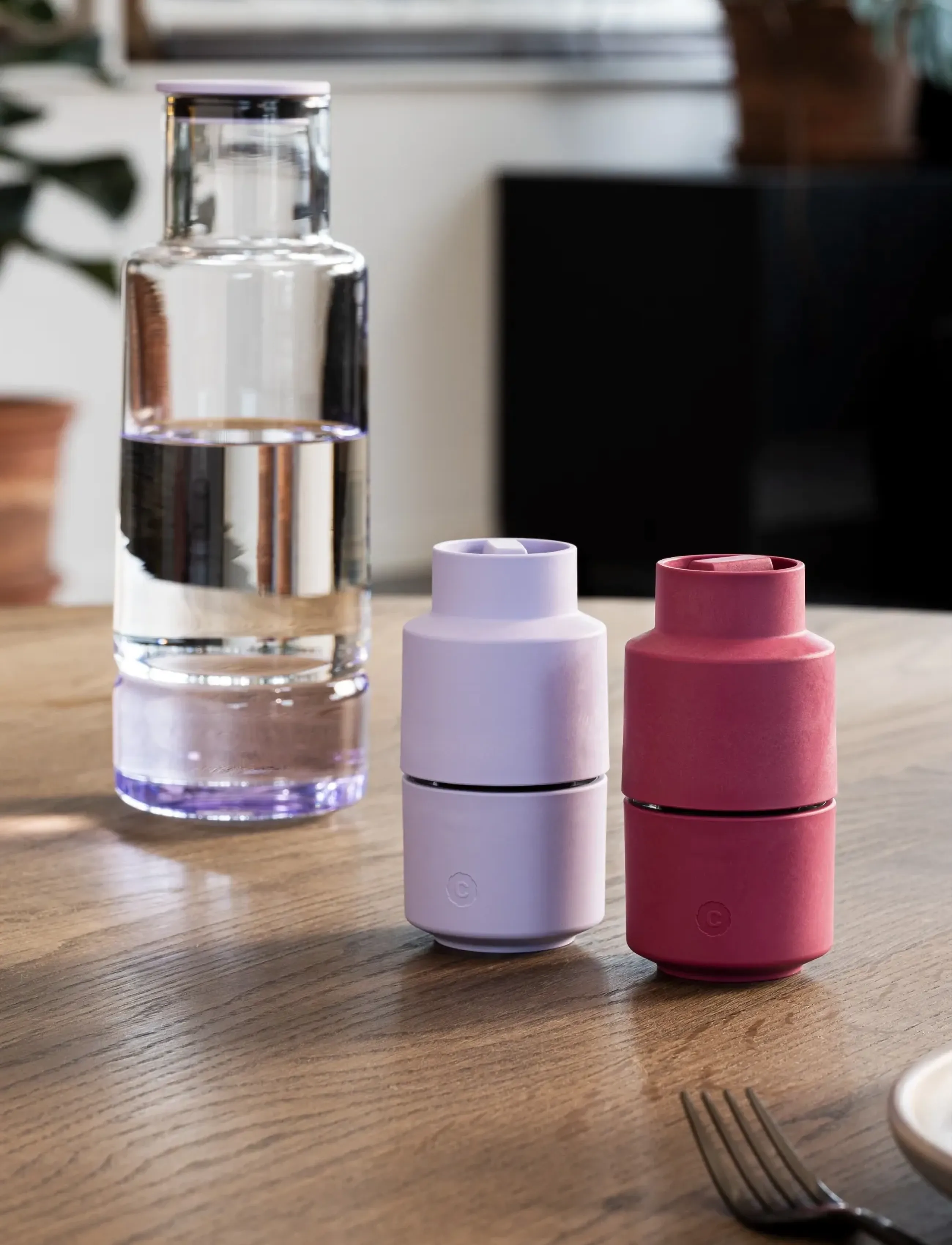 CrushGrind Billund Kværn, H12 cm, Grinders, Lila - Salt & Pepper Shakers, Homeware