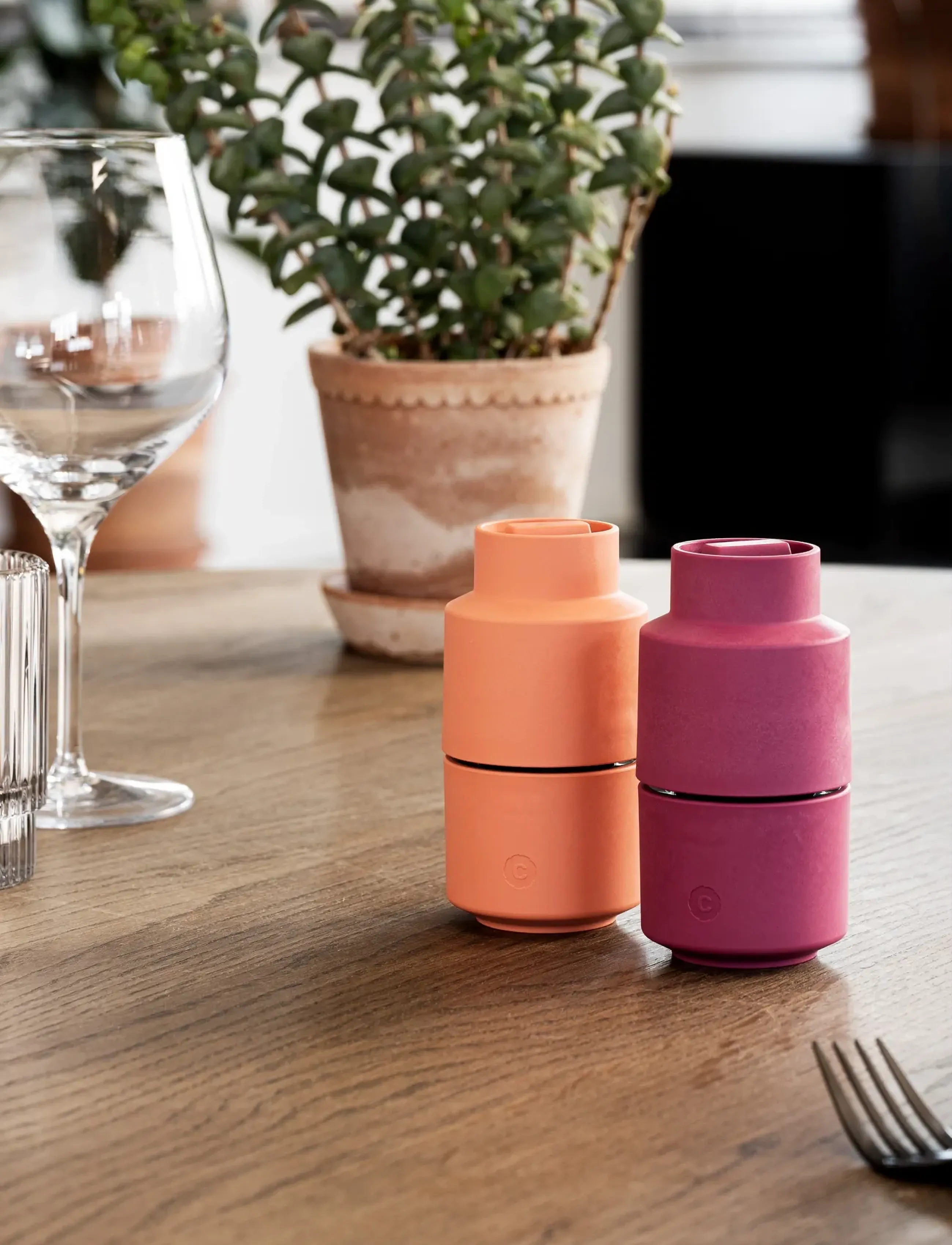 CrushGrind Billund Kværn, H12 cm, Coral, Kværne > Salt- Og Peberbøsser, Unisex