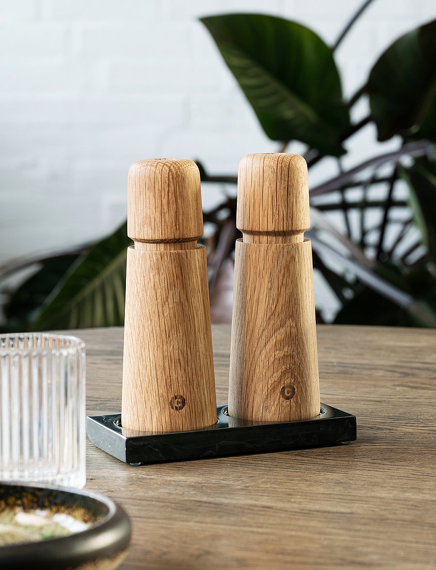 CrushGrind - STOCKHOLM Grinder - vürtsiveskid - oak - 2