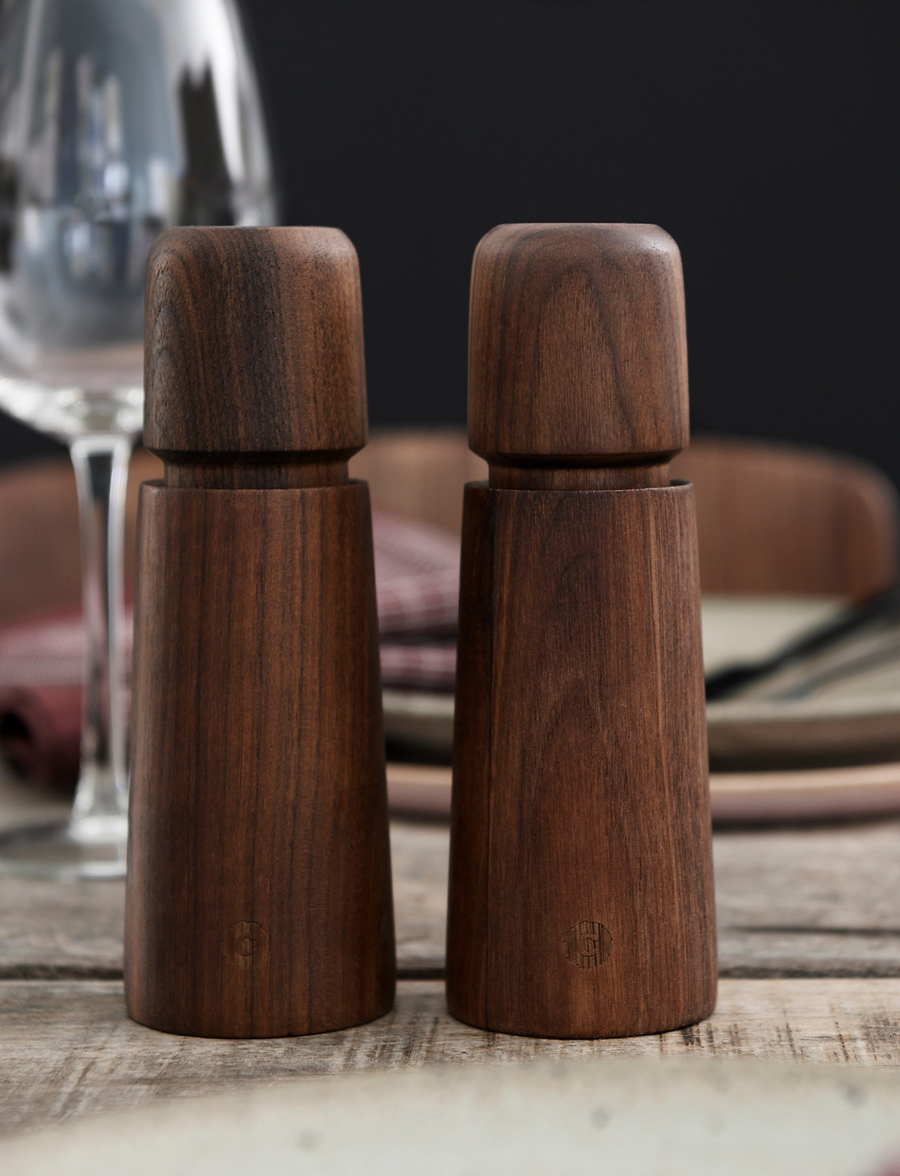 CrushGrind Stockholm S/P Kværn, H:17 cm, Grinders, Braun - Salt & Pepper Shakers, Homeware