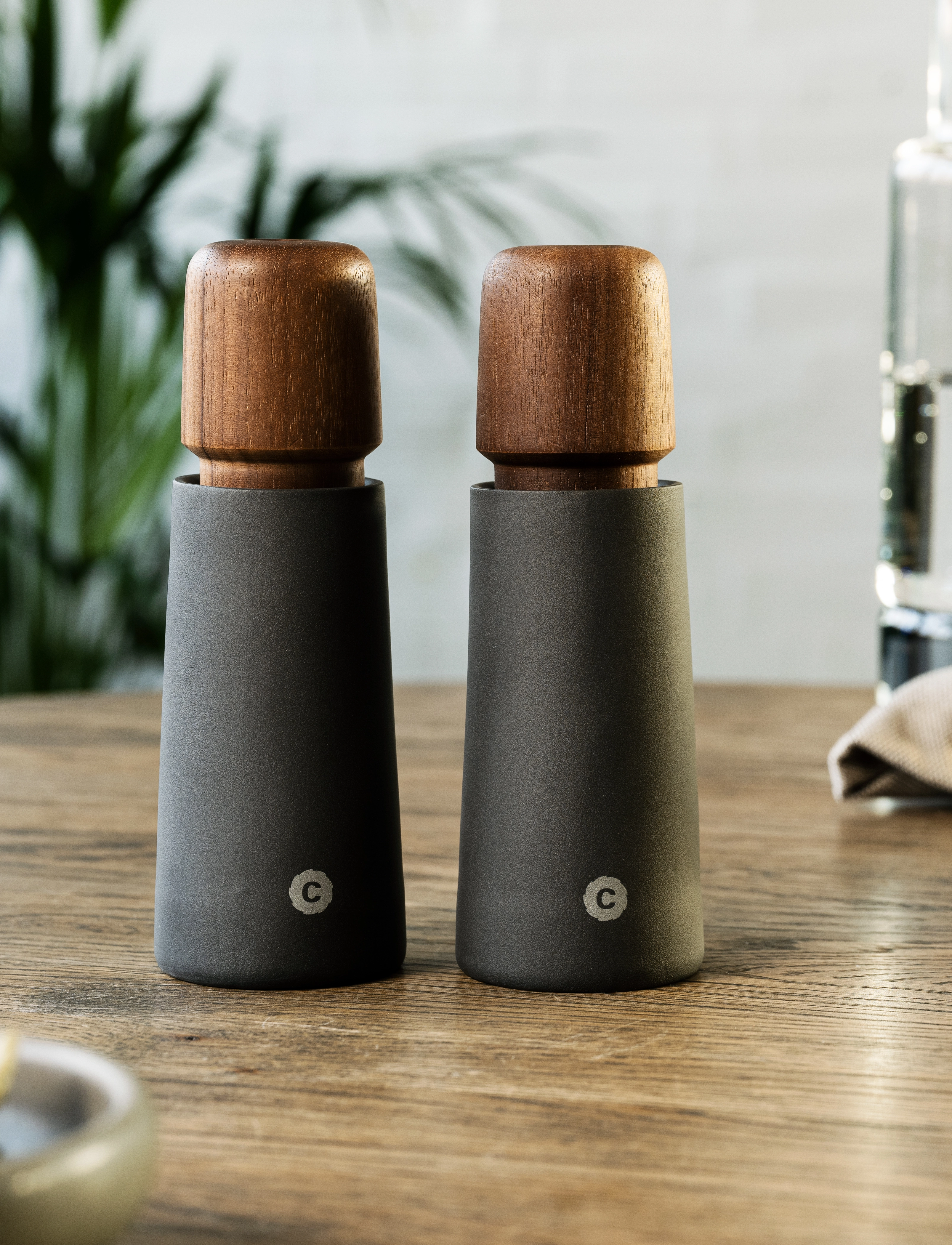 CrushGrind Stockholm S/P Kværn, H17 cm, Grinders, Schwarz - Salt & Pepper Shakers, Homeware