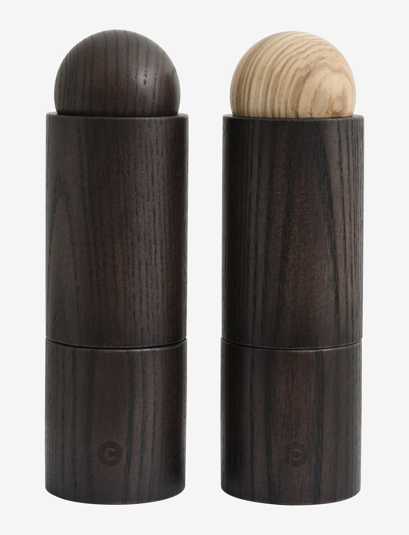 CrushGrind - AARHUS Grinder set - spice grinders - brown glaze - 0