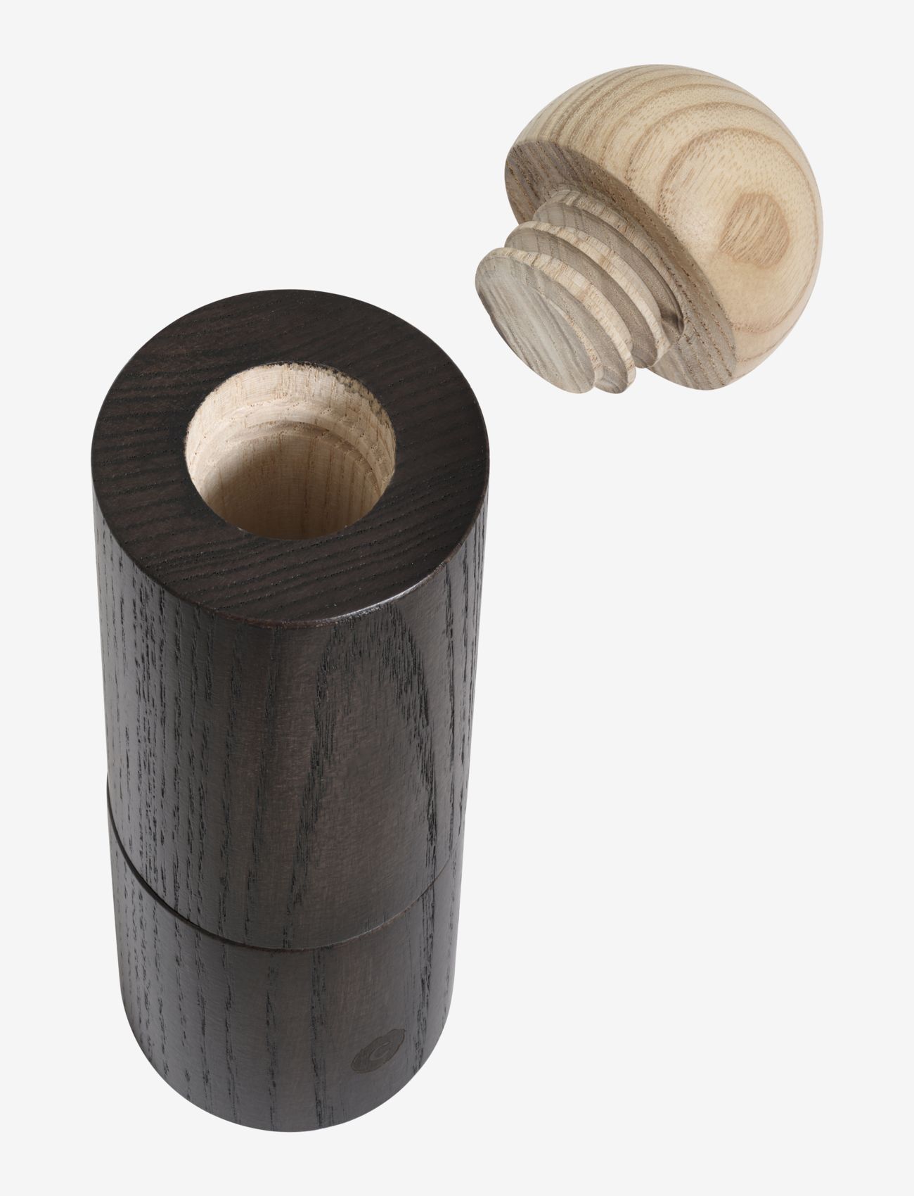 CrushGrind - AARHUS Grinder set - spice grinders - brown glaze - 1