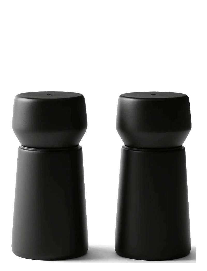 CrushGrind - AMSTERDAM 11 cm set, FSC Beech, black - salz- & pfefferstreuer - black - 0