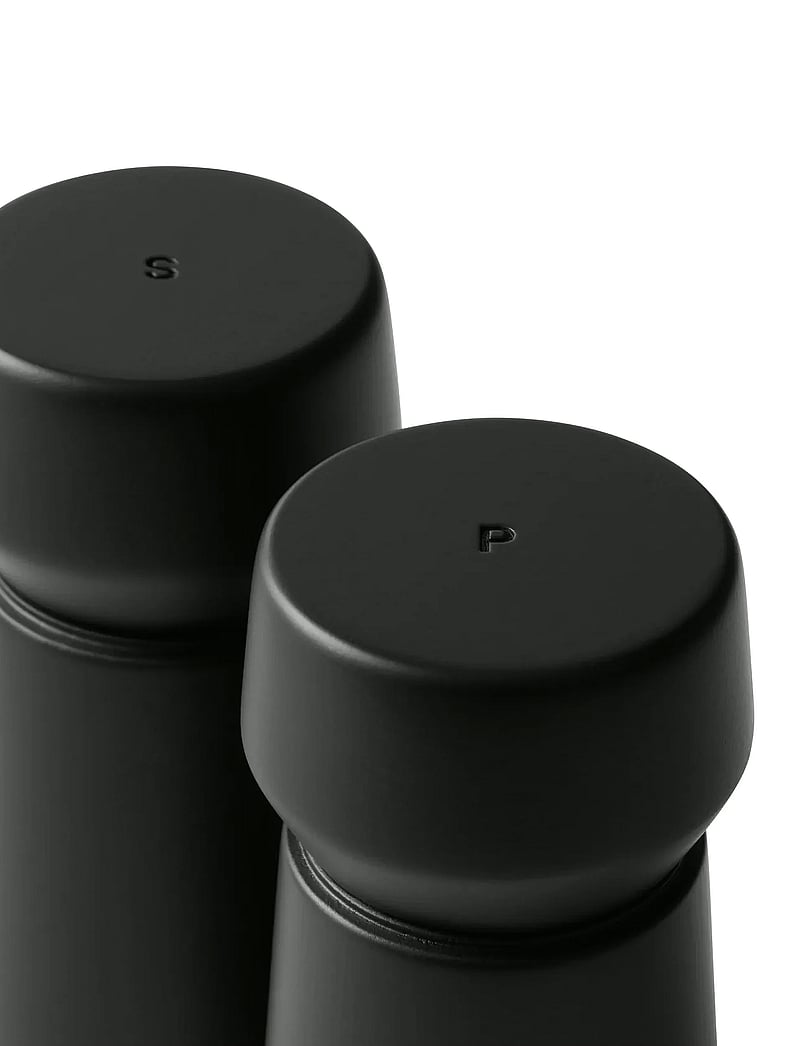 CrushGrind - AMSTERDAM 11 cm set, FSC Beech, black - salz- & pfefferstreuer - black - 4
