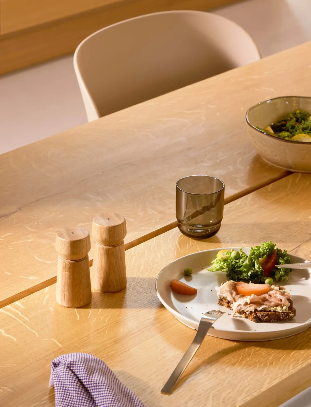 CrushGrind - AMSTERDAM 11 cm set, FSC Beech, black - osta hinnan perusteella - natual - 1