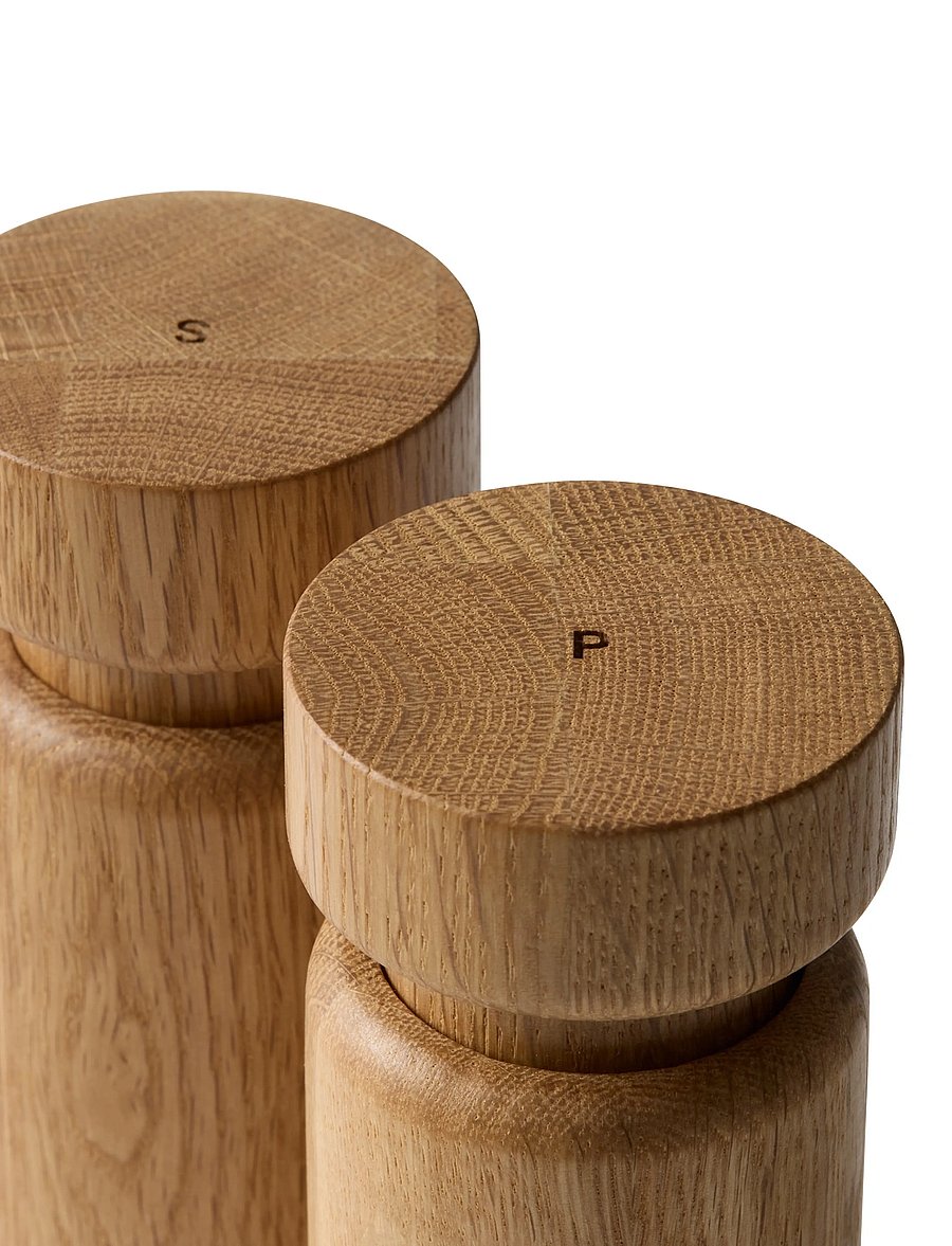 CrushGrind - HELSINKI Grinder set - kruidenmolens - oak - 4
