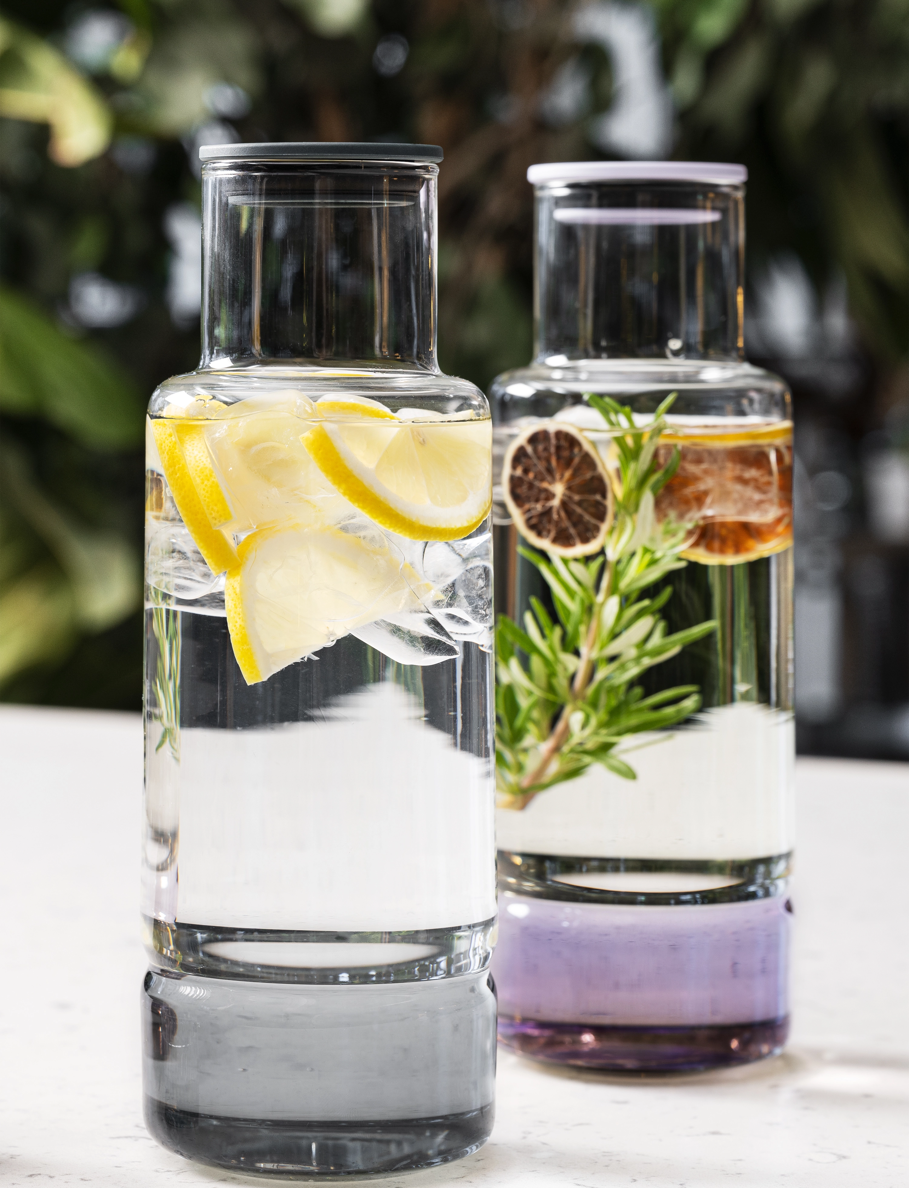 CrushGrind Billund Karaffel, 1 l, Jugs & Carafes, Lila - Water Carafes Jugs, Homeware