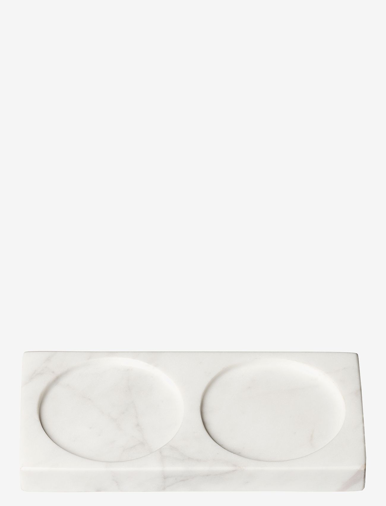 CrushGrind - TABLETOPPER 2 - gewürzmühlen - white marble - 0