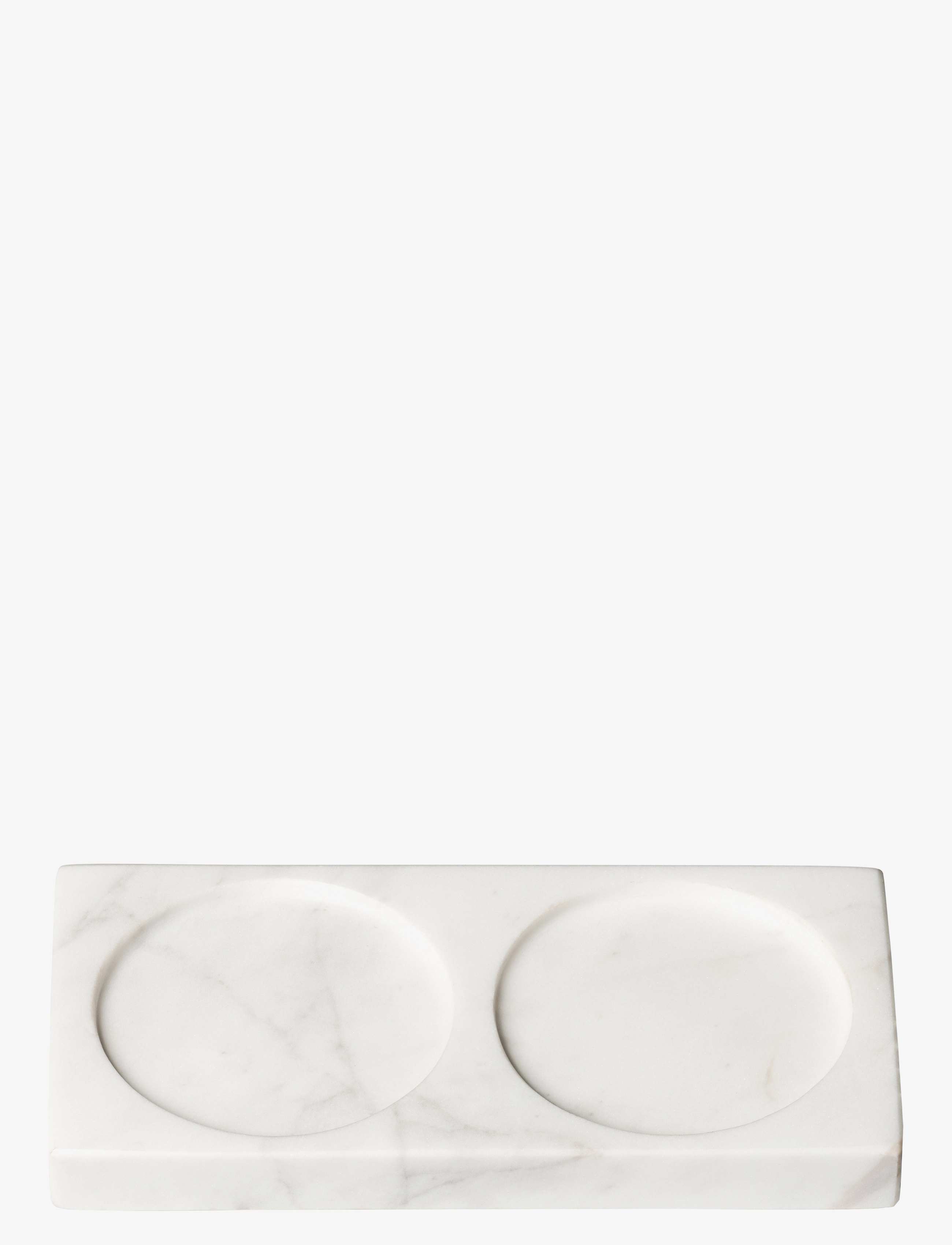 CrushGrind TABLETOPPER - Broyeurs - WHITE MARBLE / white