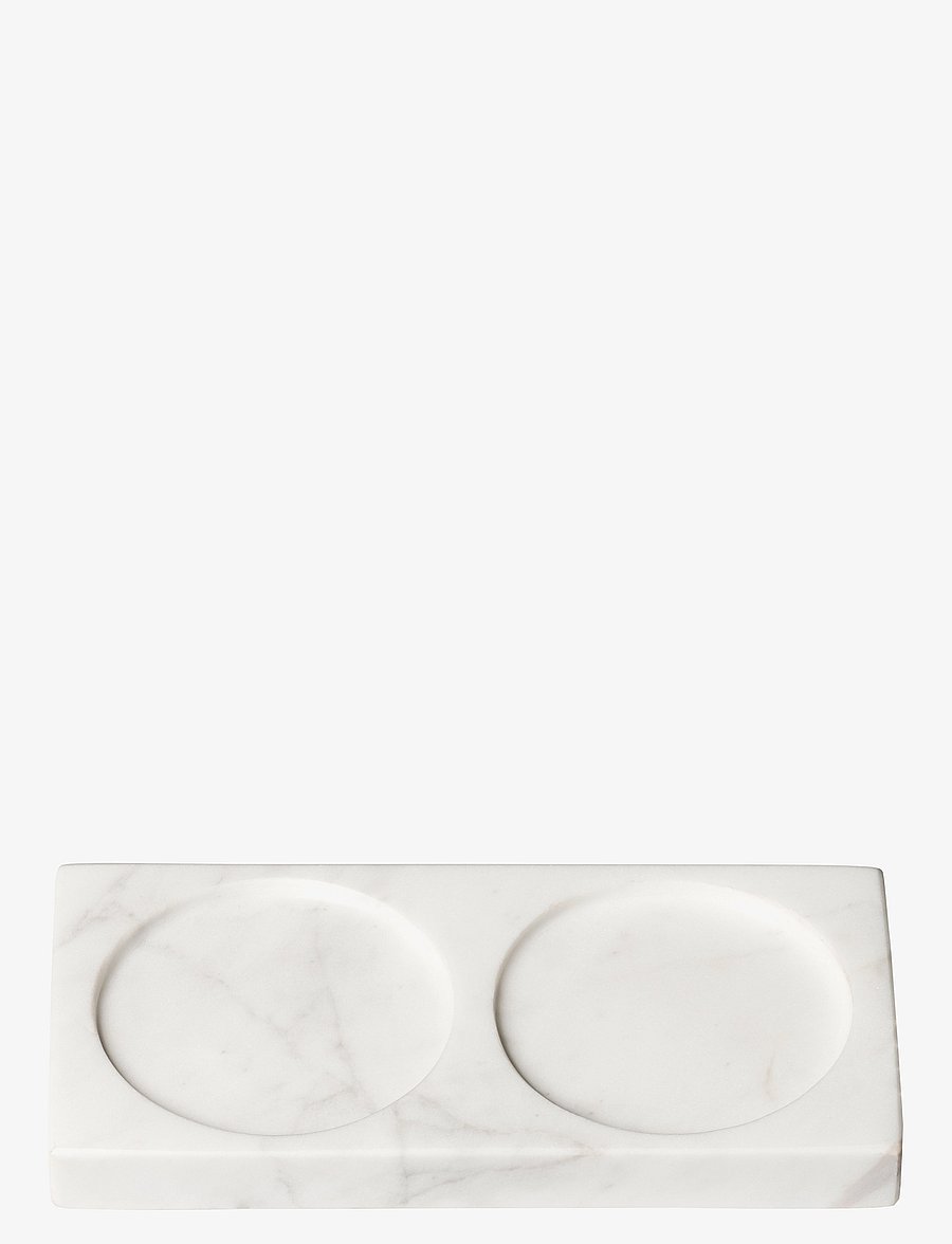 CrushGrind - TABLETOPPER - spice grinders - white marble - 1