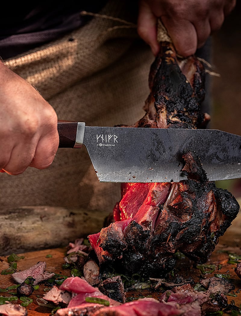 CrushGrind - VIKING Ragner Chef Knife - kochmesser - brown - 0