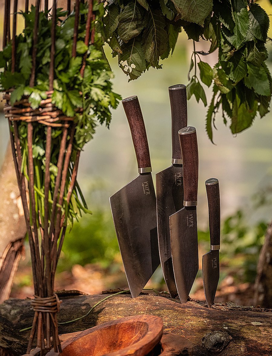 CrushGrind - VIKING Ragner Chef Knife - kochmesser - brown - 4