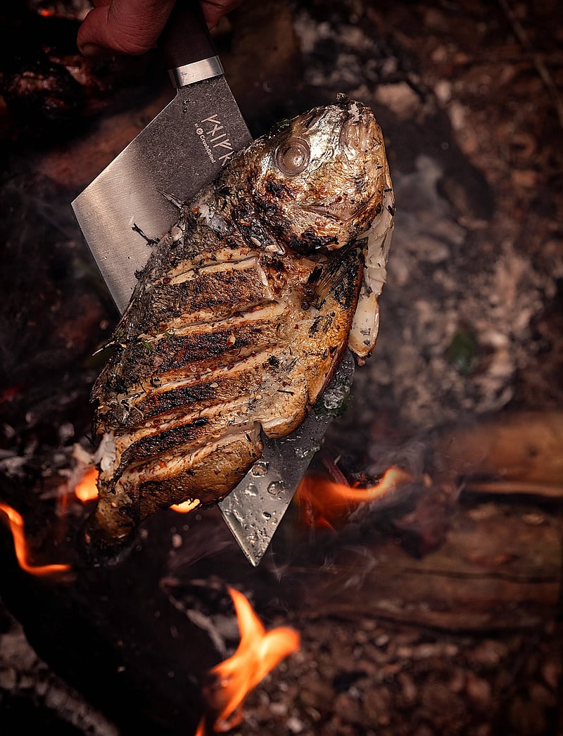 CrushGrind - VIKING Kattegat Chopper - santoku knives - brown - 3