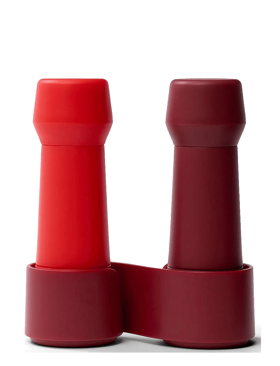 CrushGrind - Amsterdam To-Go - soola- ja pipraveskid - burgundy /bright red - 1