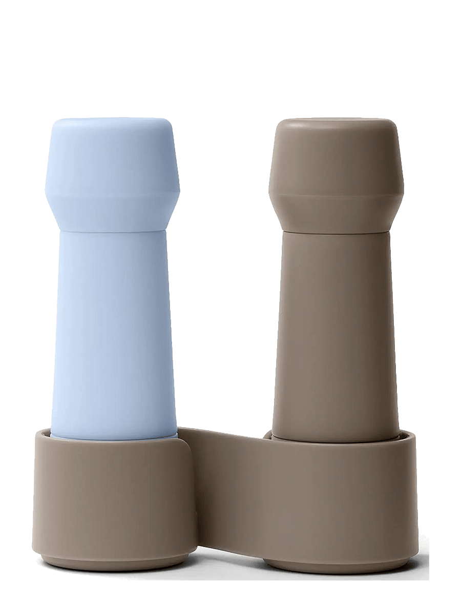 CrushGrind - Amsterdam To-Go - warm gray / sky blue - 1