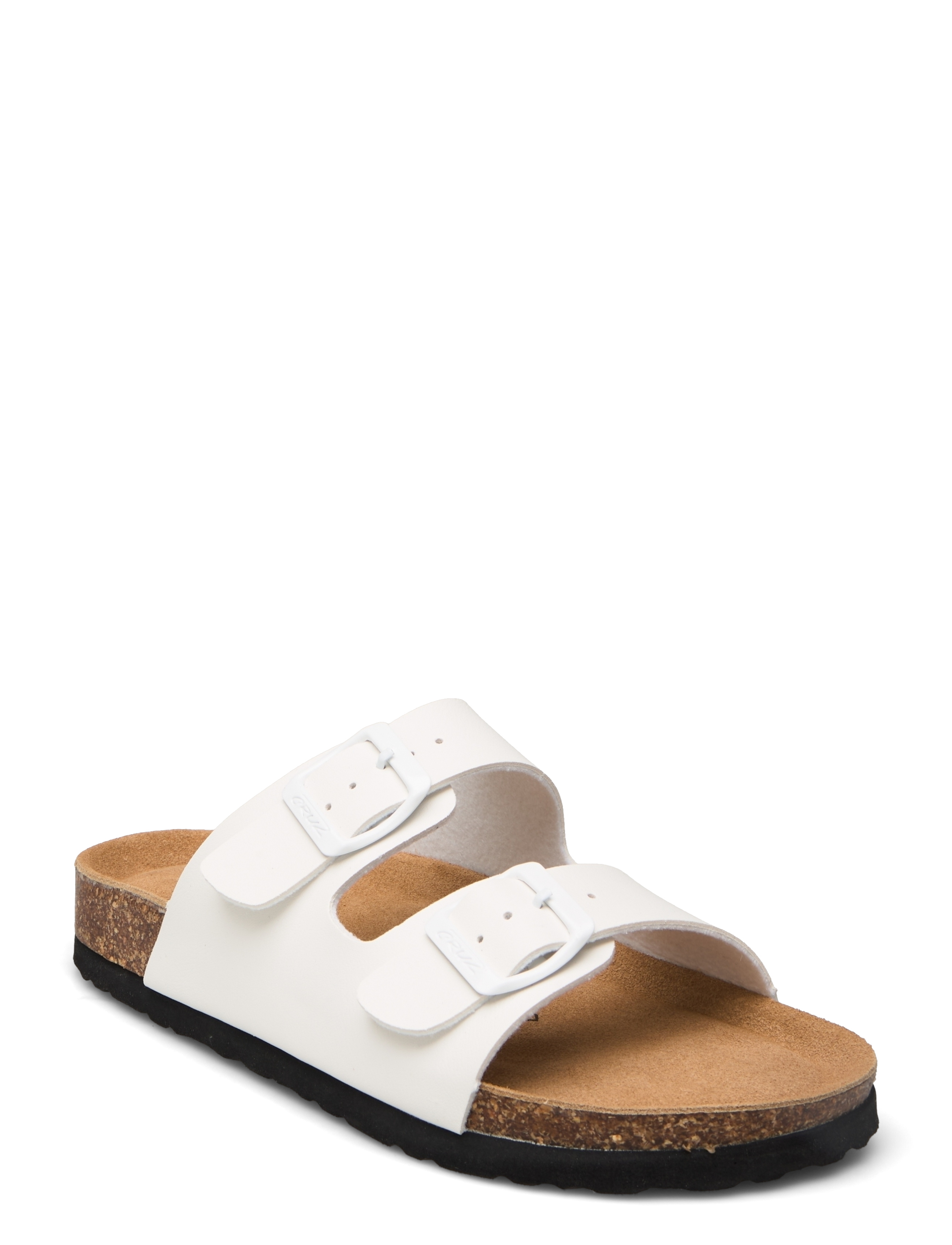 Cruz Whitehill W cork sandal - Sko - WHITE / white