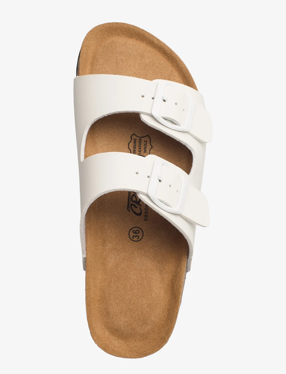 Cruz - Whitehill W cork sandal - sandaalit ja tohvelit - white - 4