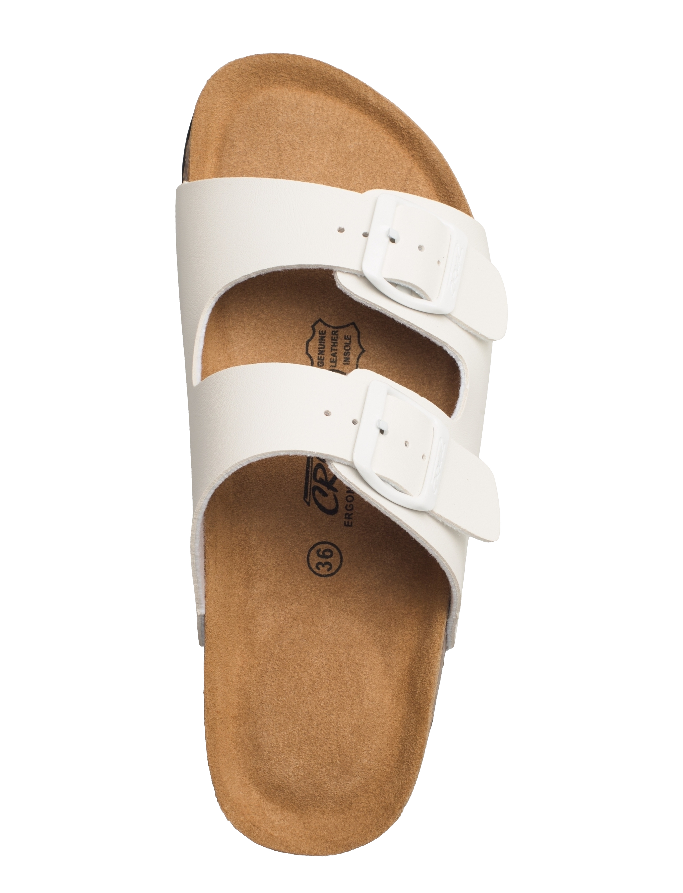 Cruz - Whitehill W cork sandal - casual sandals - white - 4