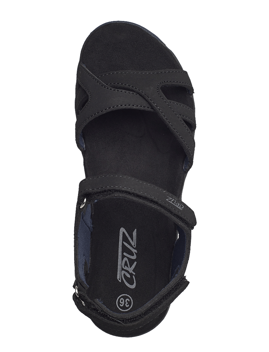 Cruz - Highcliff W Sandal - lässige sandalen - black solid - 3