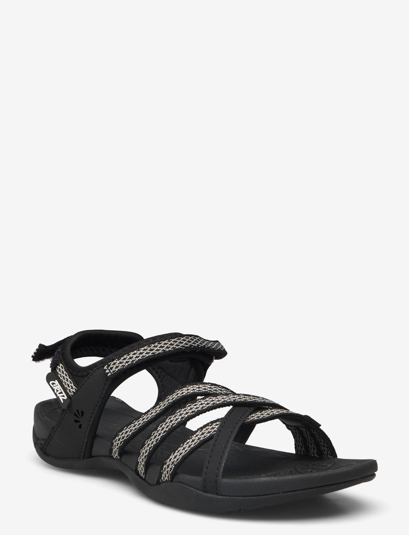 Cruz - Aarhus W Sandal - sandals & slippers - black solid - 0