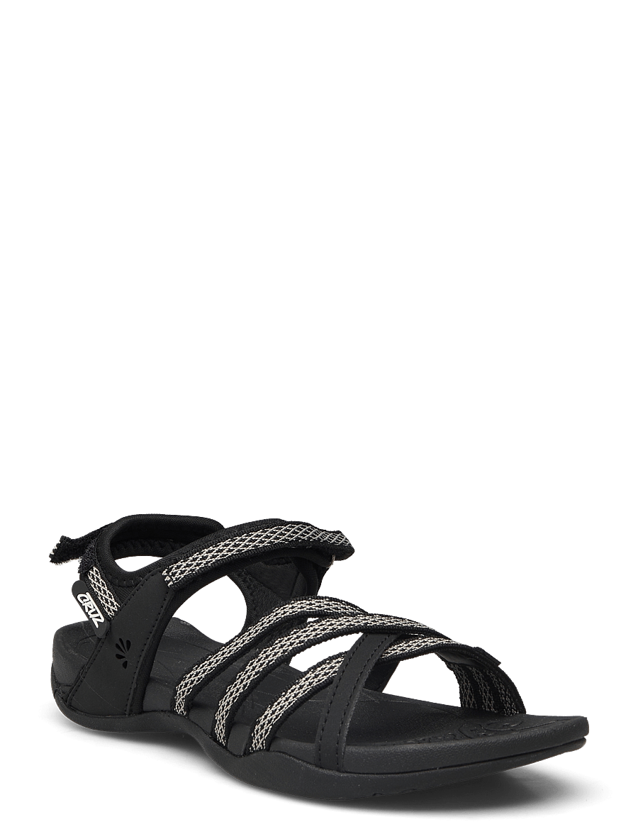 Cruz - Aarhus W Sandal - casual sandaler - black solid - 0