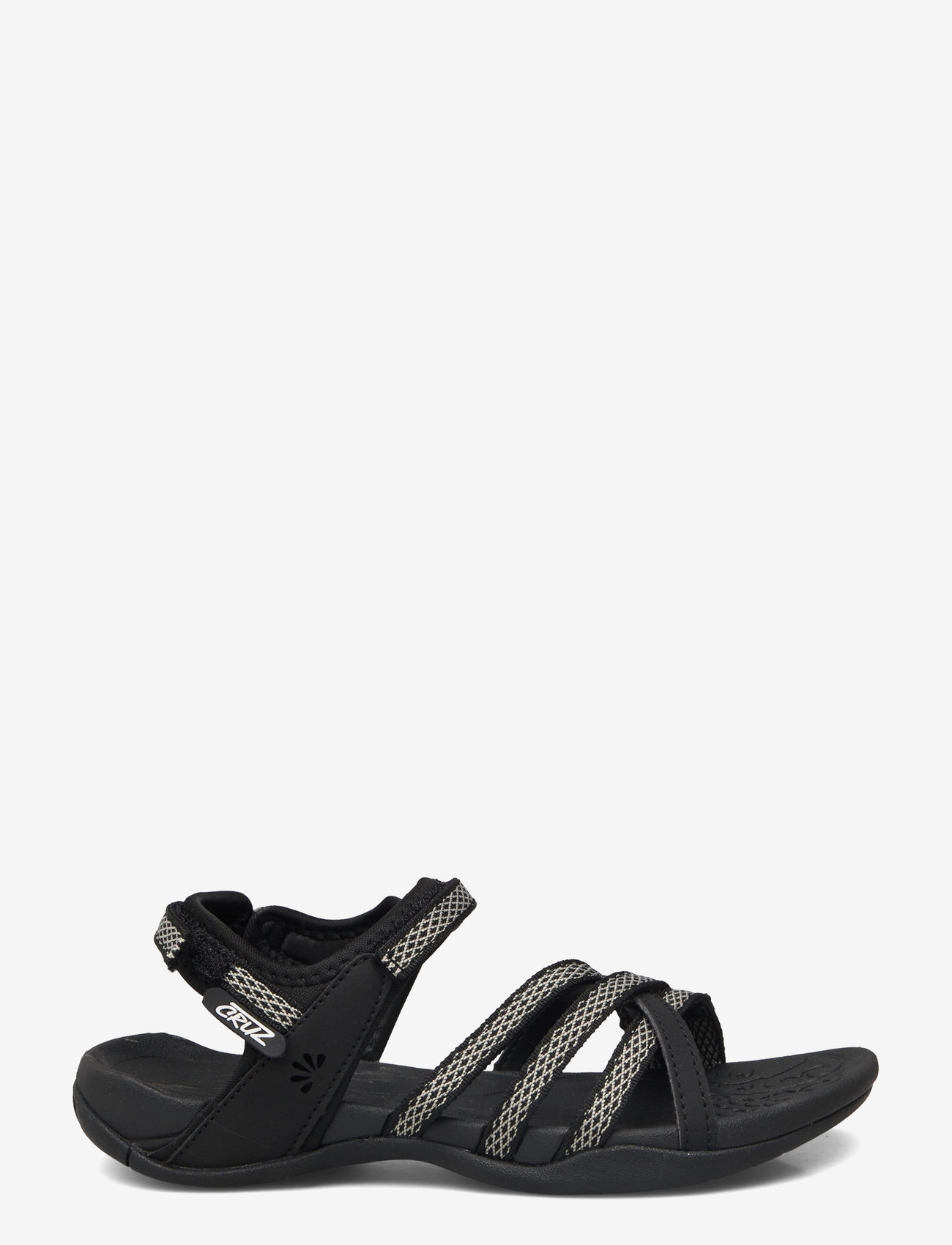 Cruz - Aarhus W Sandal - sandals & slippers - black solid - 1