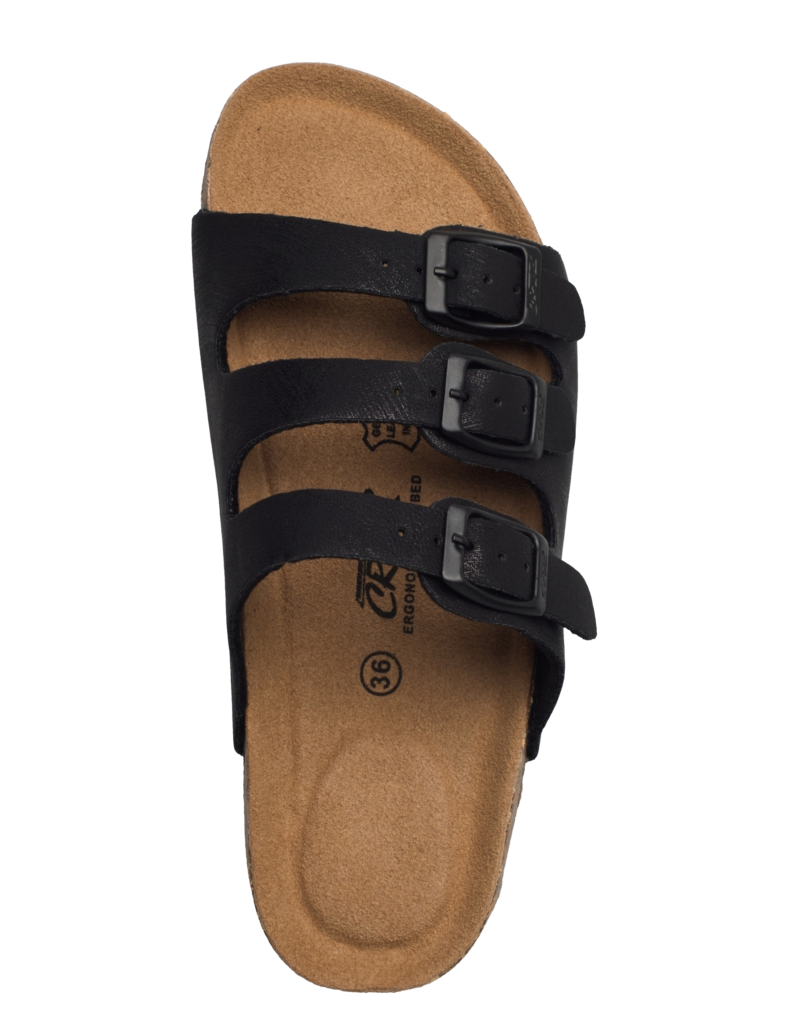Cruz - Santa W Cork Sandals - black - 3