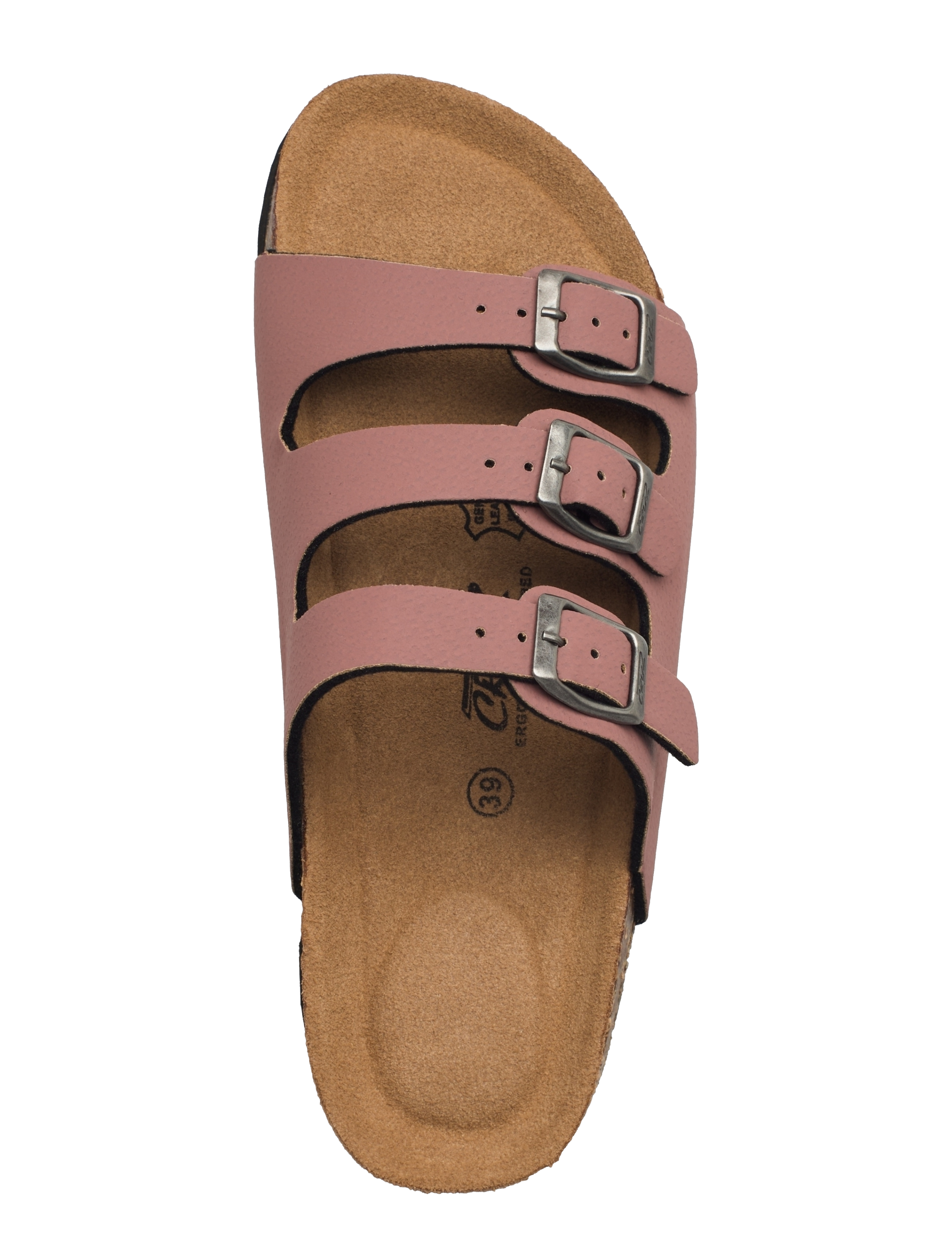 Cruz - Santa W Cork Sandals - dusty rose - 3