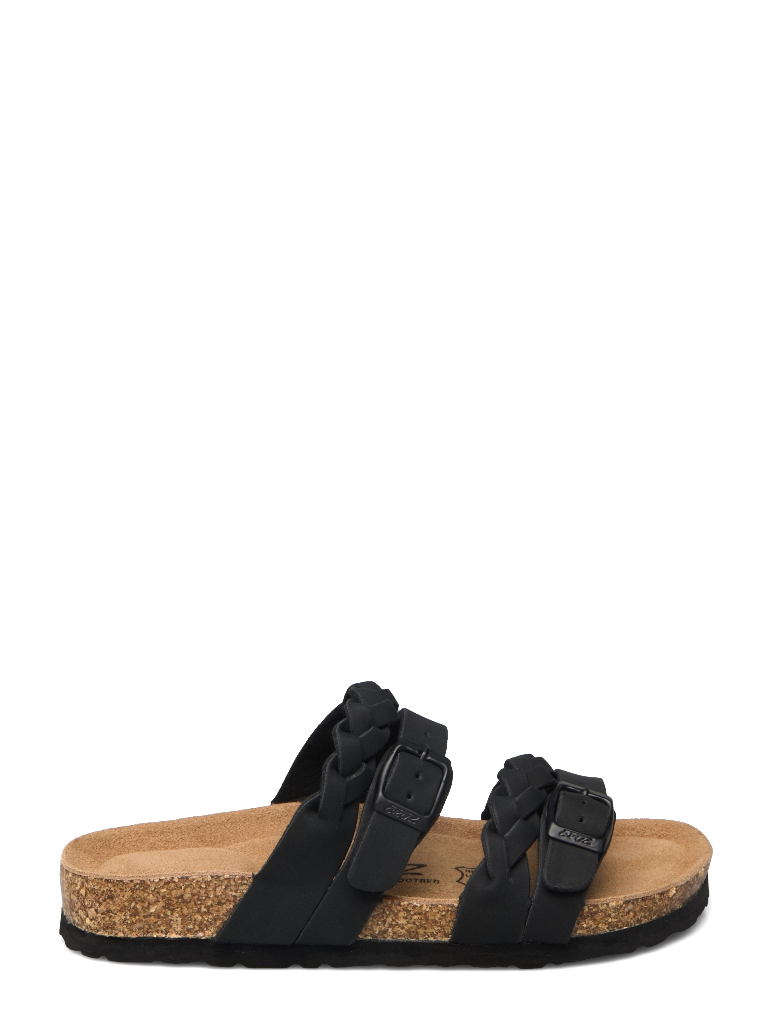 Cruz - Sapta W Cork Sandals - lässige sandalen - black - 1