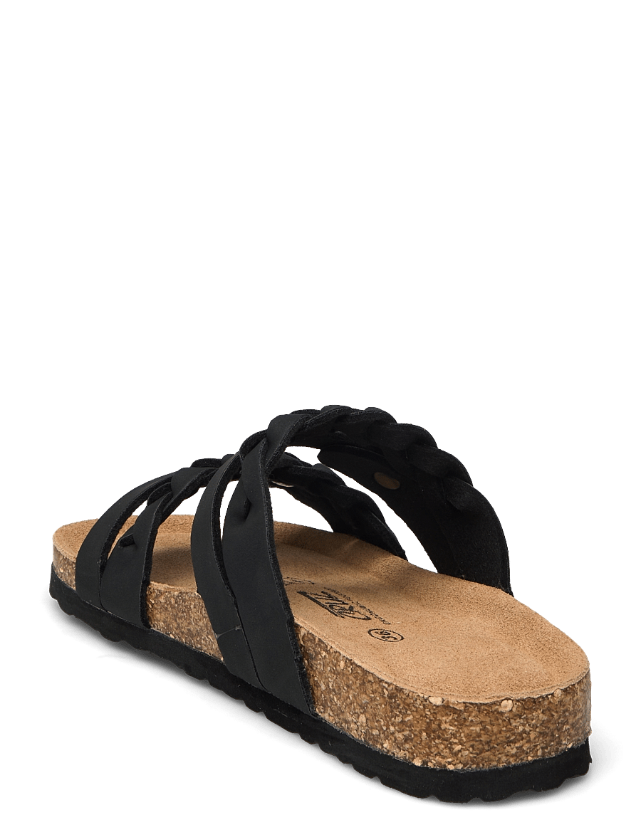 Cruz - Sapta W Cork Sandals - lässige sandalen - black - 2