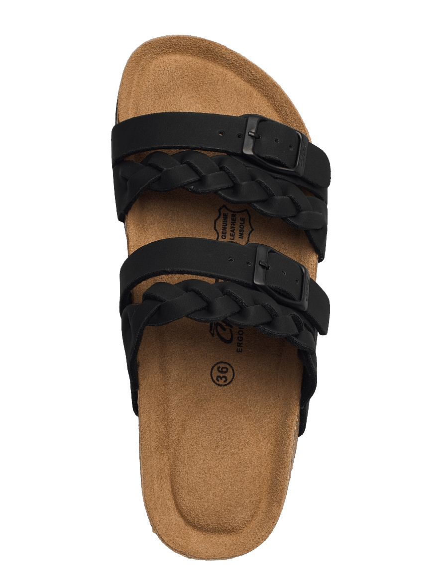 Cruz - Sapta W Cork Sandals - lässige sandalen - black - 3