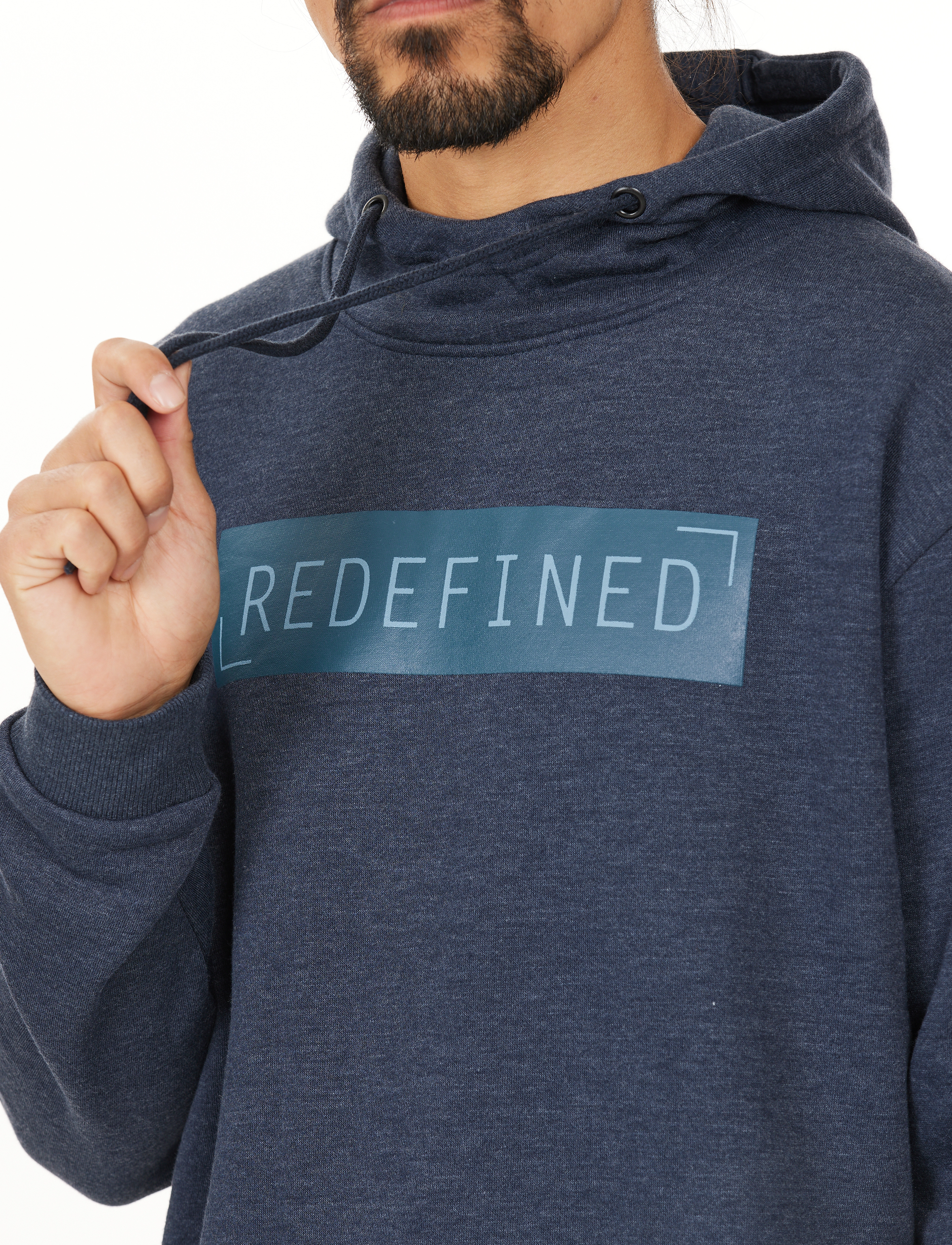 Cruz - Sweeny M Hooded Sweatshirt - navy blazer - 2
