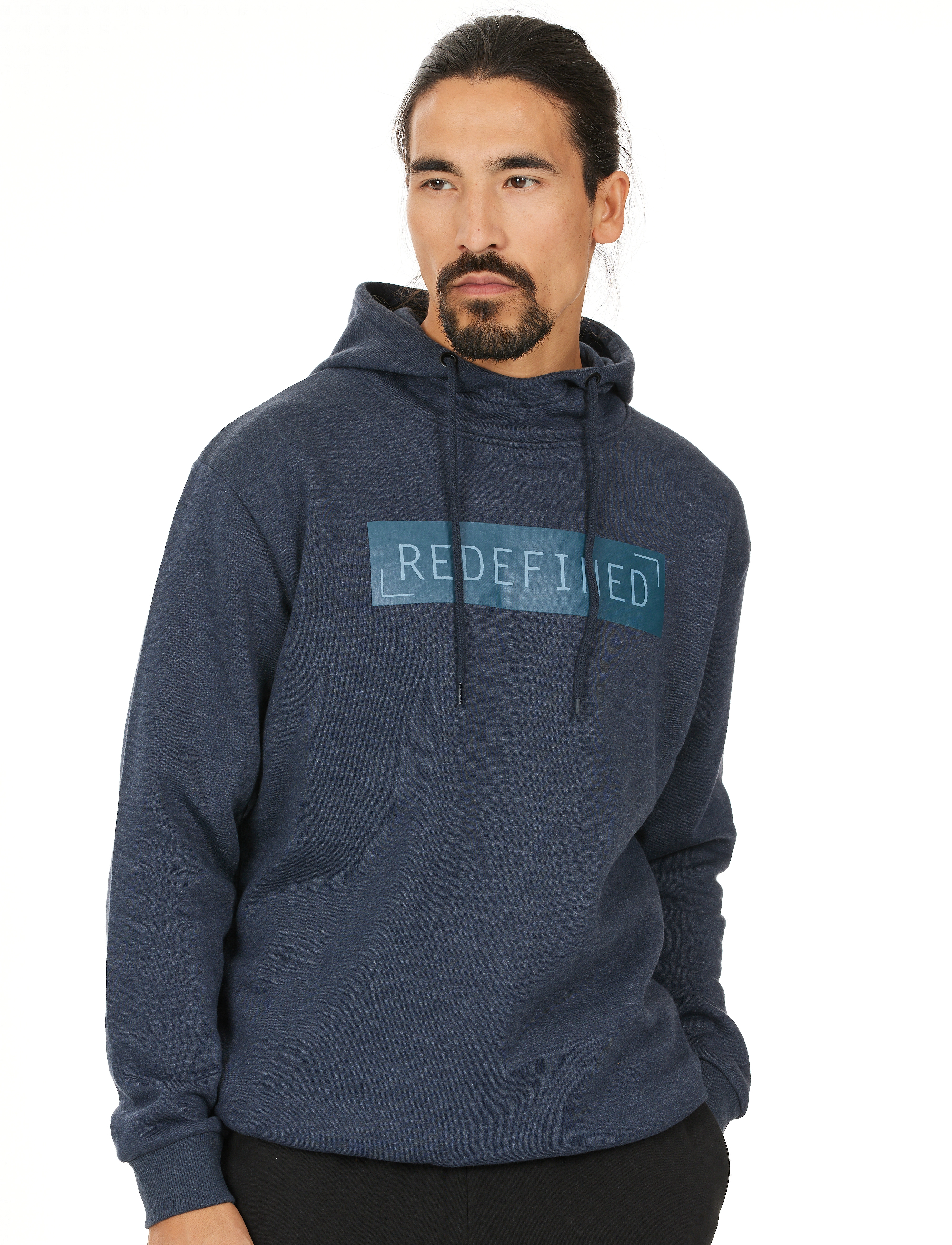 Cruz - Sweeny M Hooded Sweatshirt - navy blazer - 5