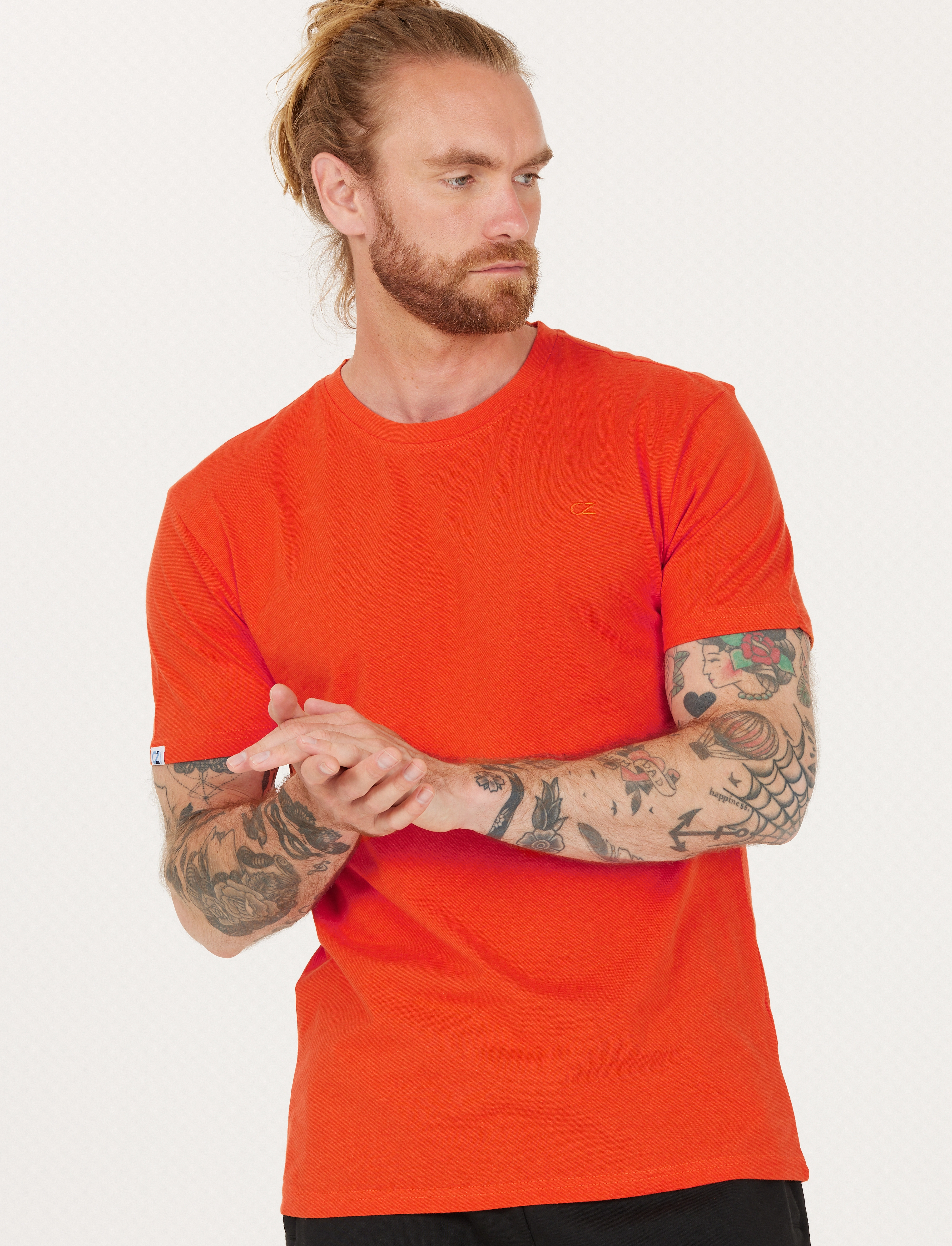 Cruz - Hamill M SS Tee - pureed pumpkin - 2
