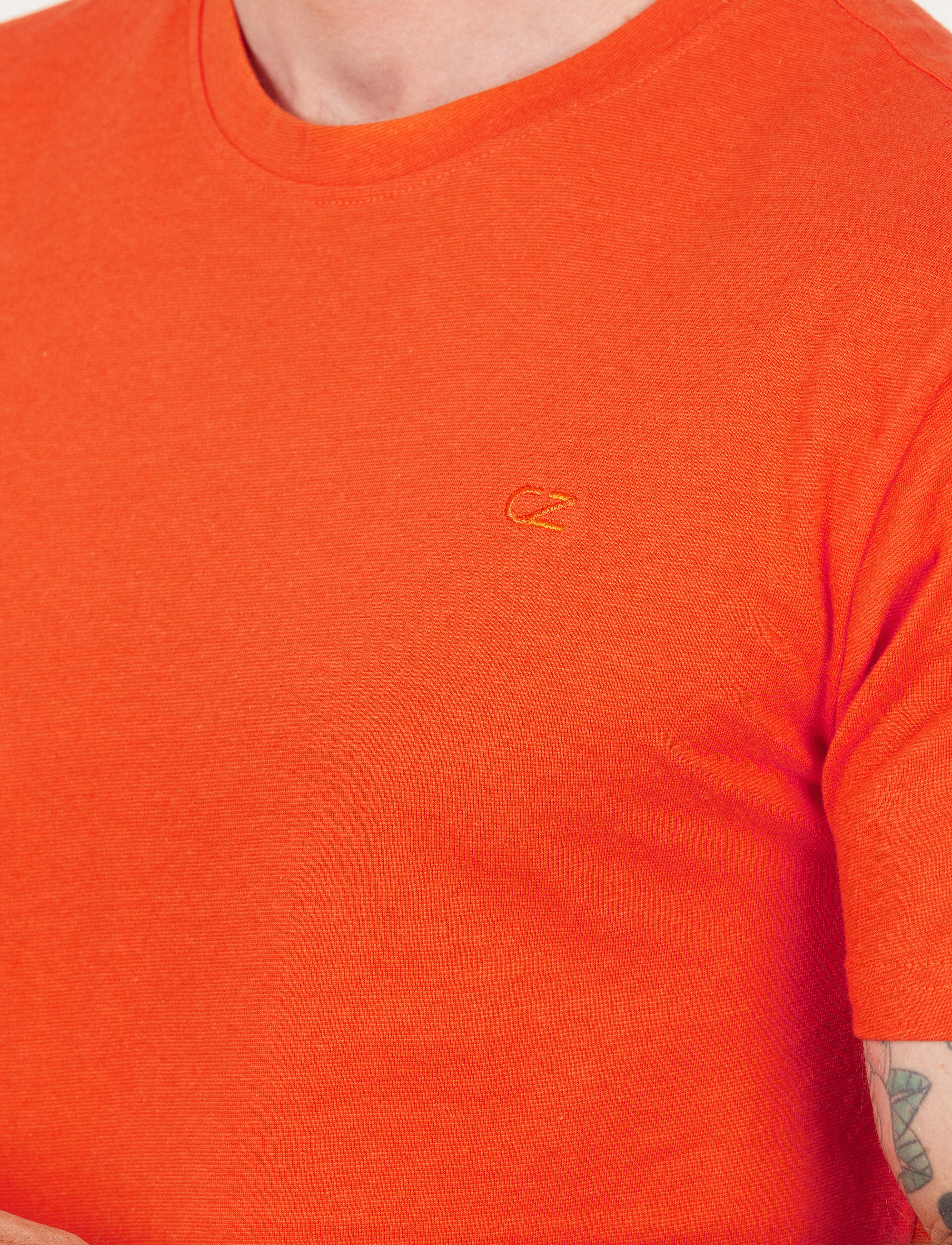 Cruz - Hamill M SS Tee - pureed pumpkin - 5