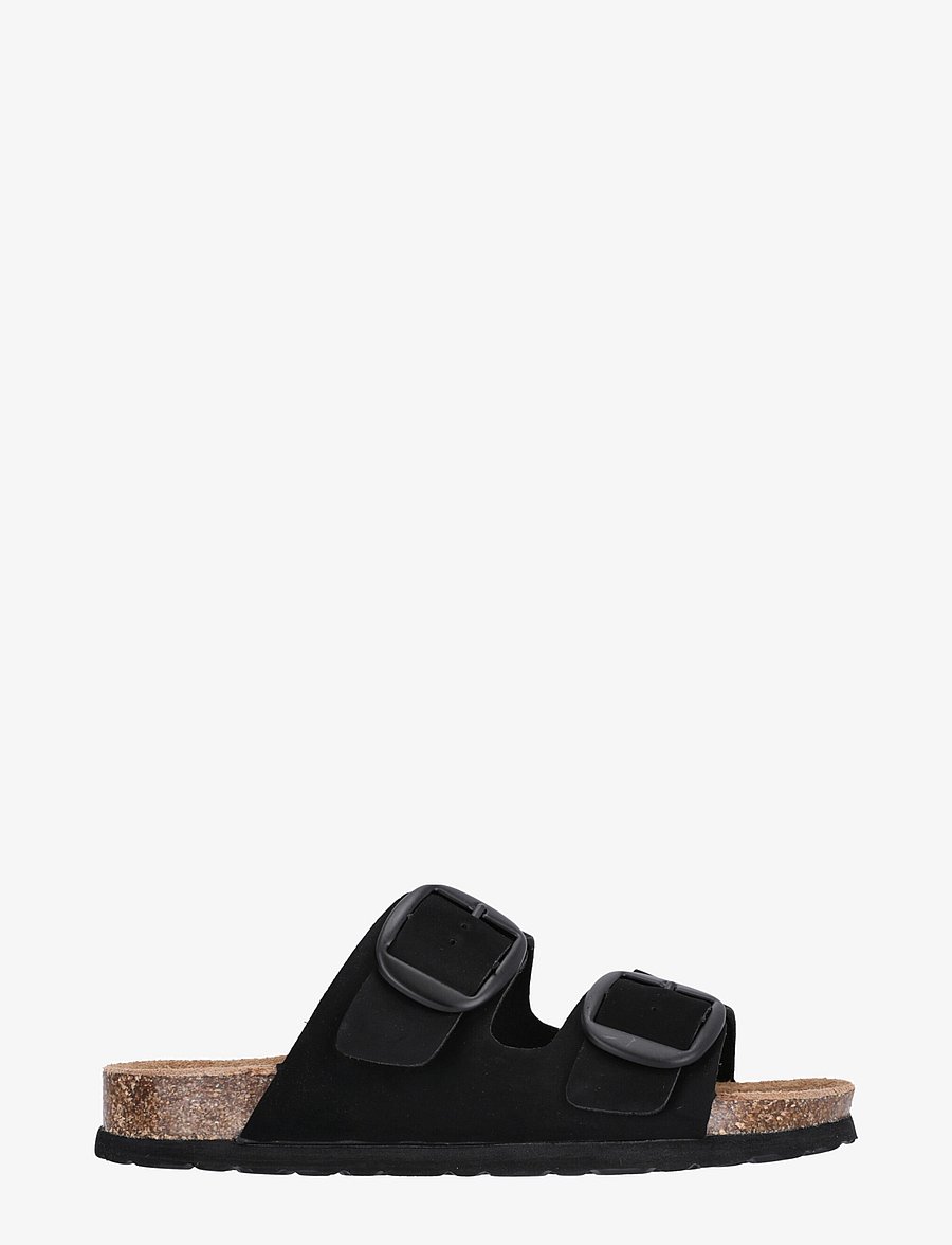Cruz - Bundao W Cork Sandal - hversdags sandalar - black - 2