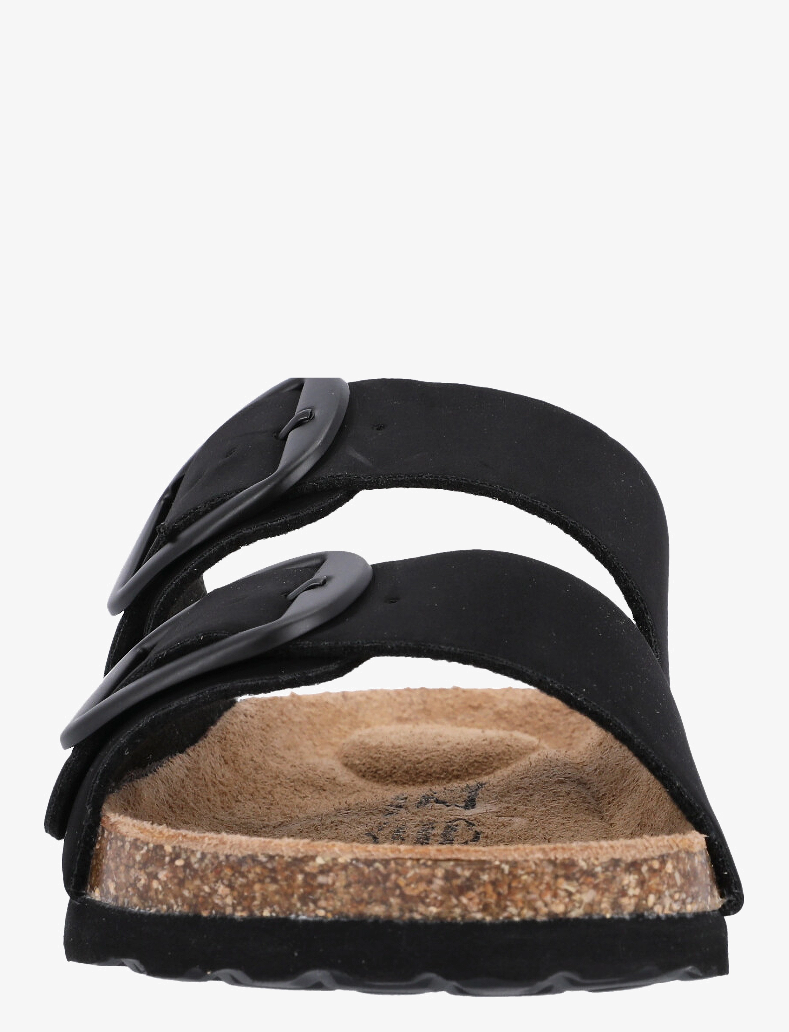 Cruz - Bundao W Cork Sandal - hversdags sandalar - black - 3