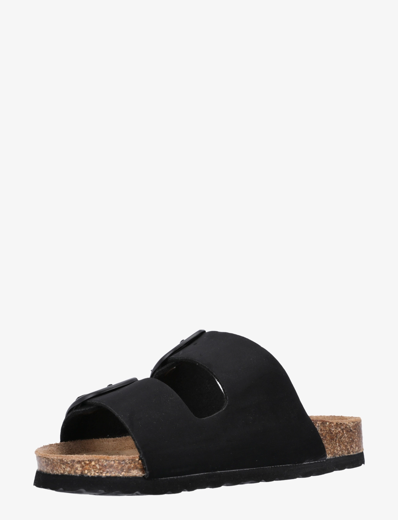 Cruz - Bundao W Cork Sandal - hversdags sandalar - black - 4